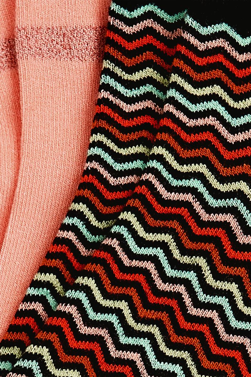 Socks Short Bondi in Cadmium Orange – kurze Socken im Doppelpack