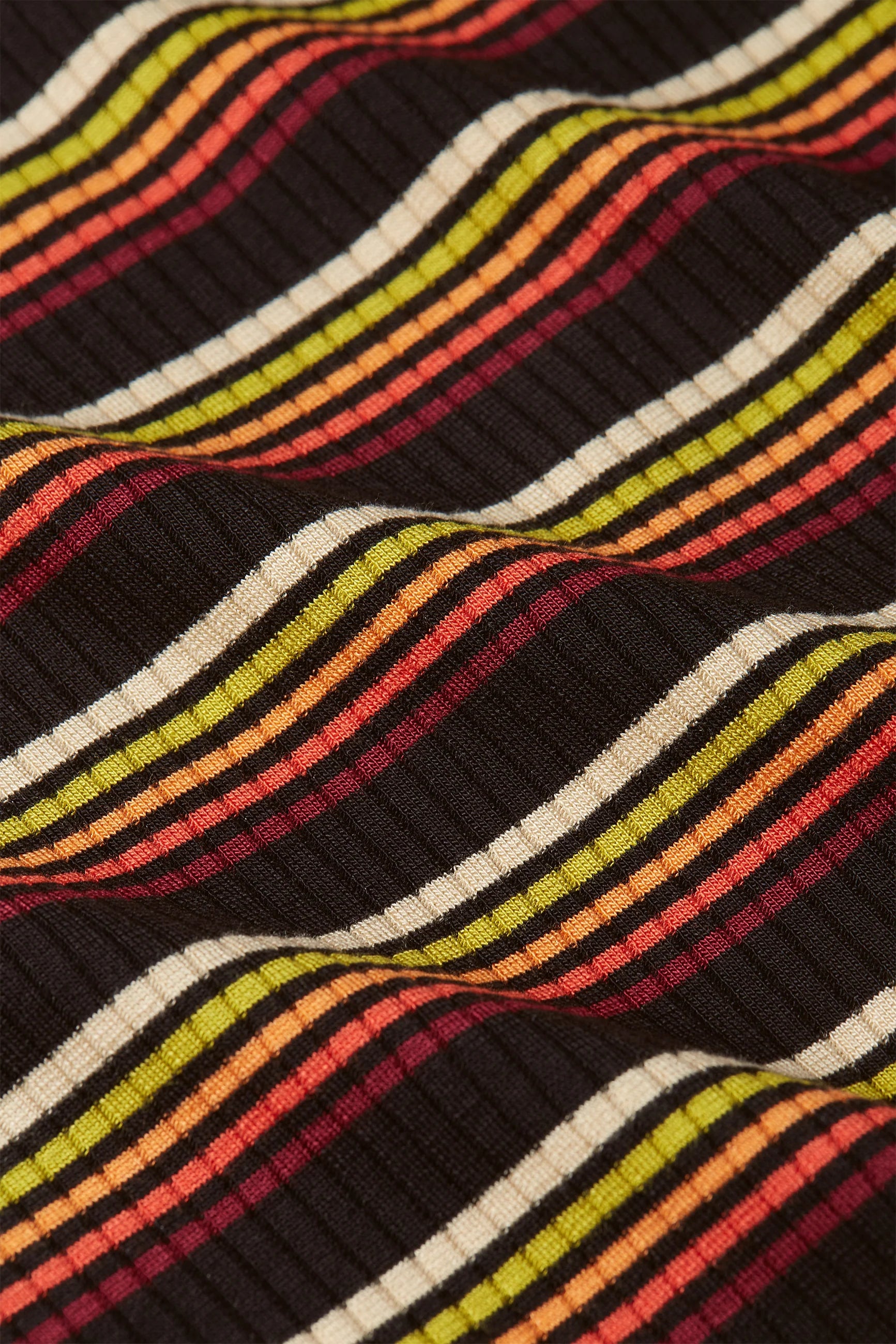 Rollneck Top Frostine Stripe
