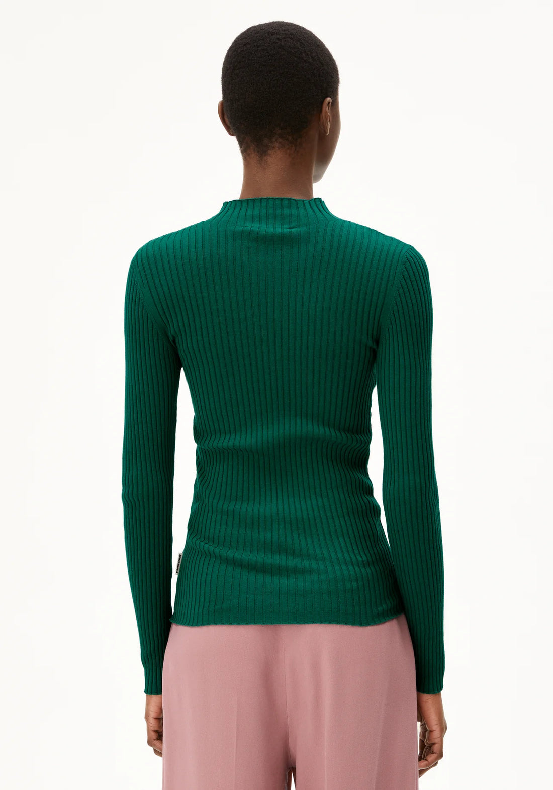 ALAANIA KNIT SWEATER Strick Pullover Solid smerald green