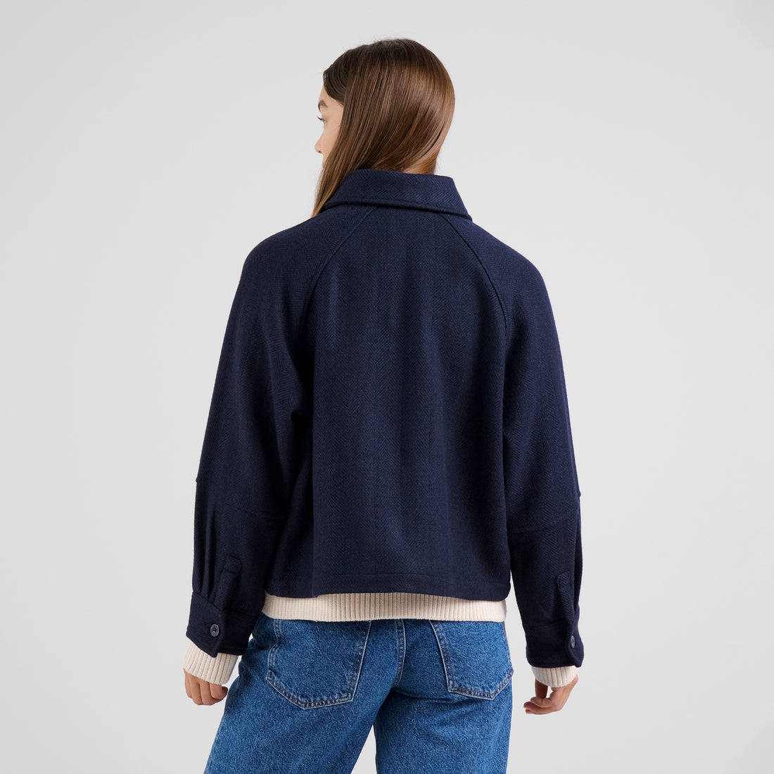 Wool Jacket Nabben Herringbone