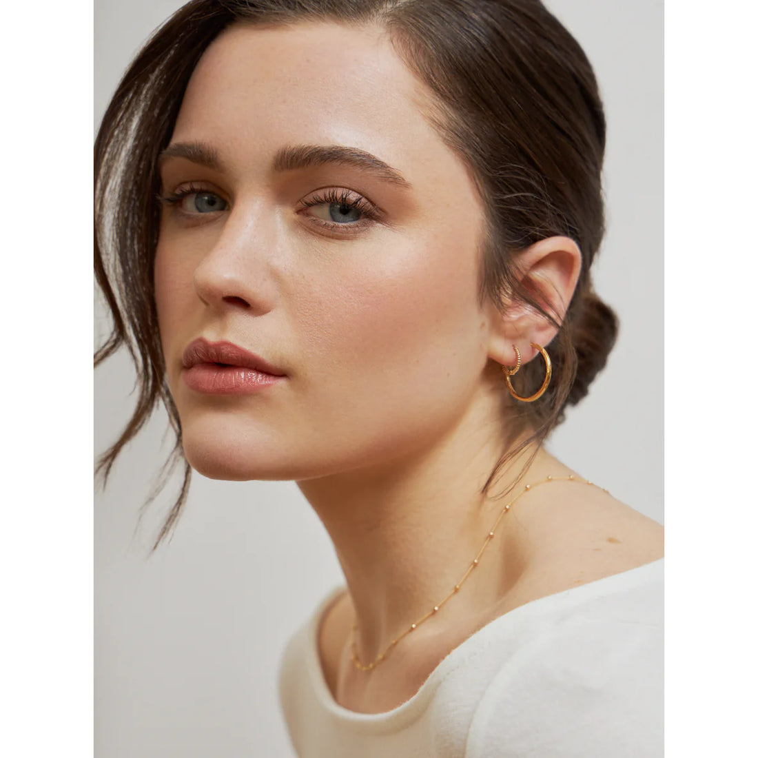 Kreole "Shiny Wire" S vergoldet