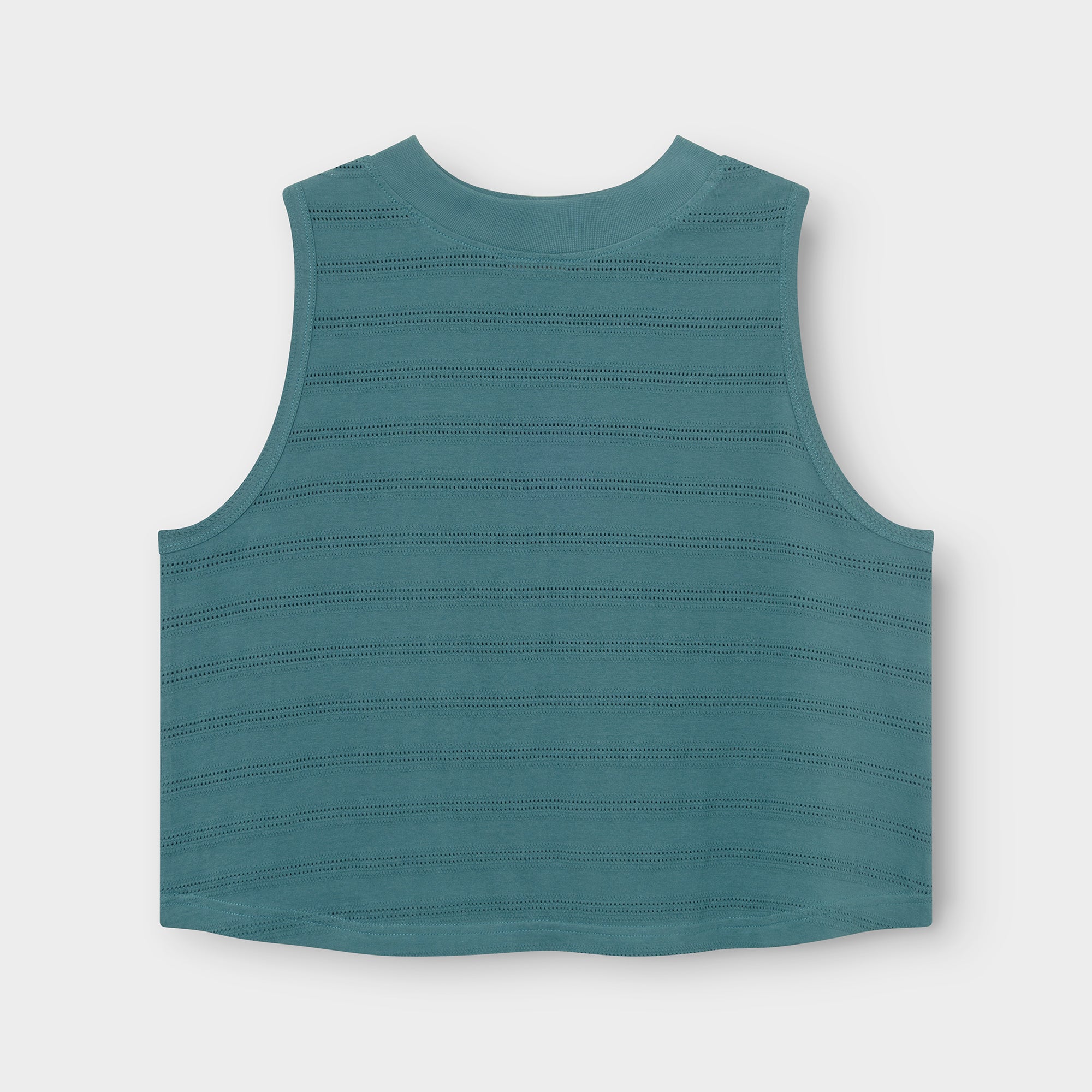 Nachhaltiges Crop Top aus Bio-Baumwolle – Spitze