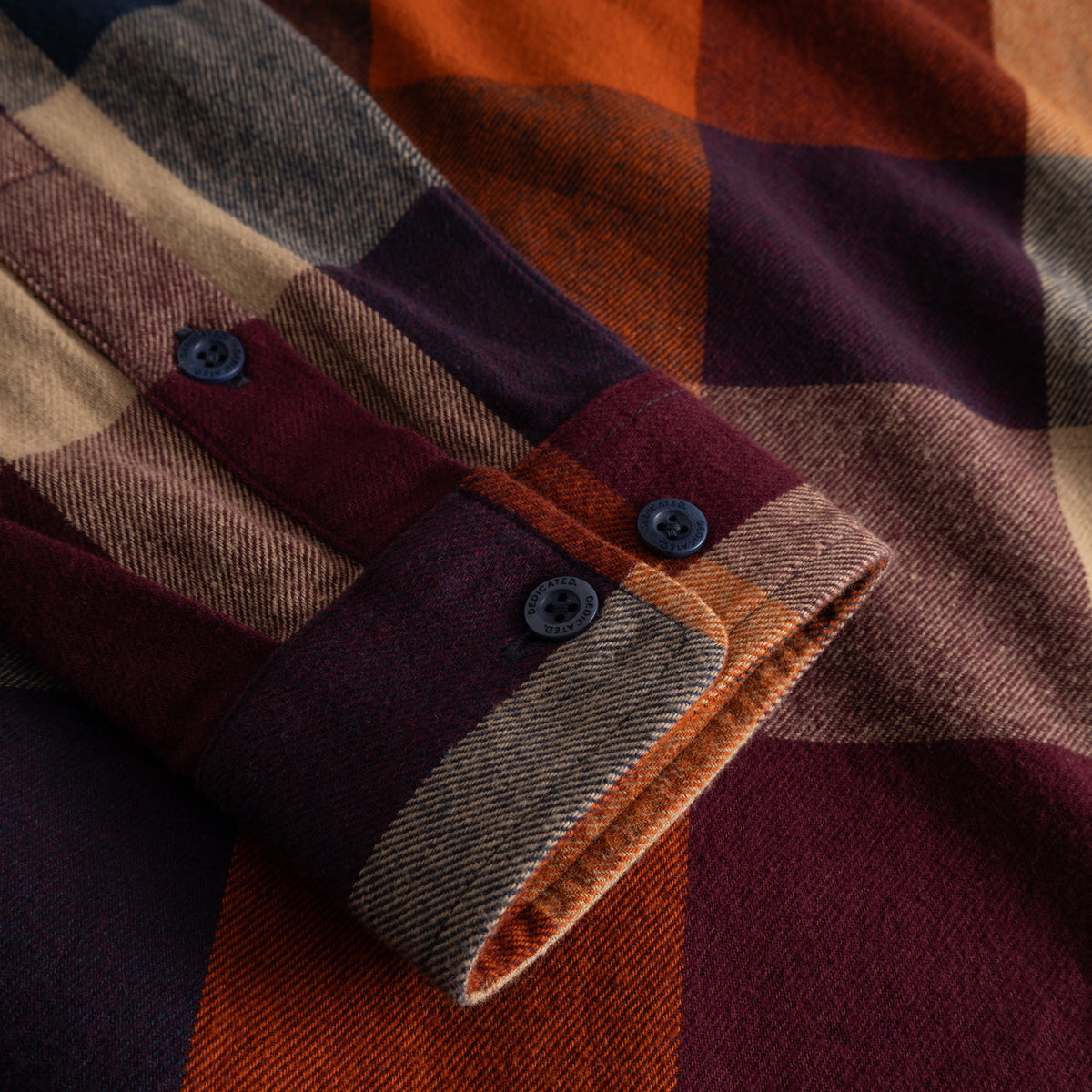 Shirt Rute Flannel Check Muted Multi Color