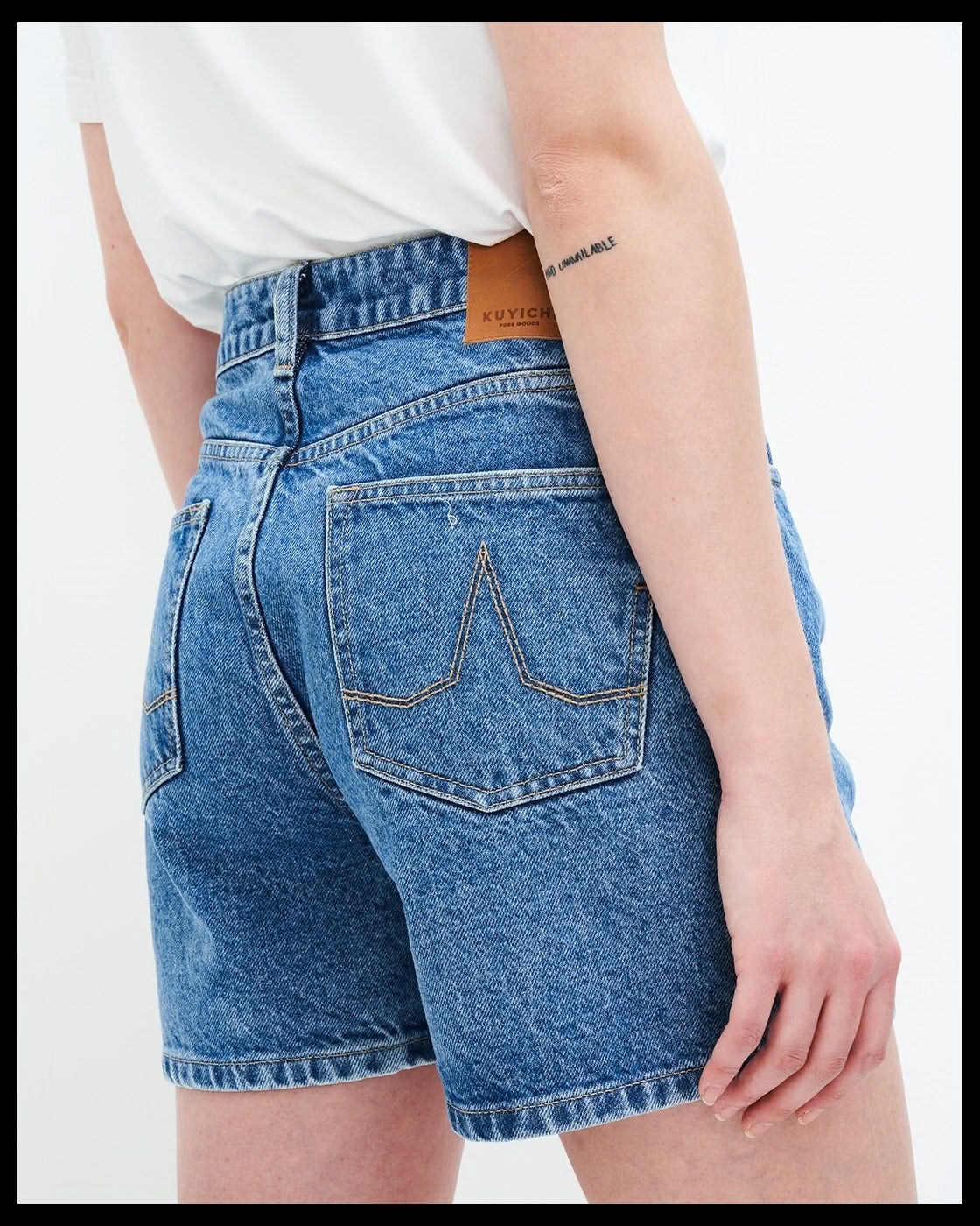 DEMIN SHORT VINTAGE BLUE