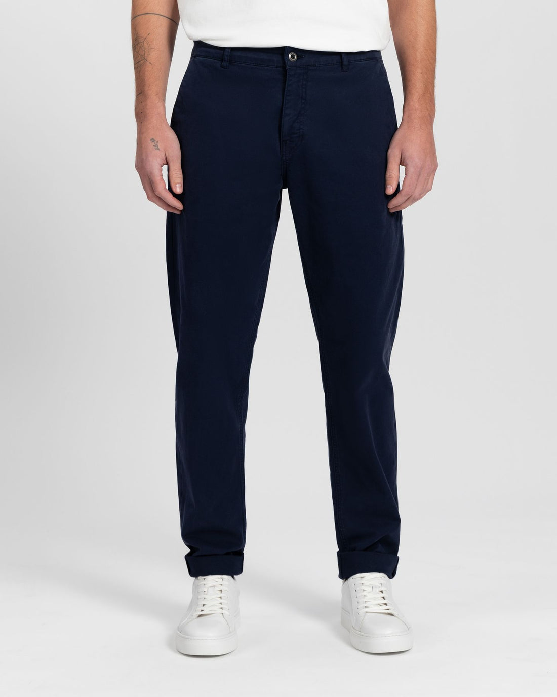 Darren Chino in dark navy