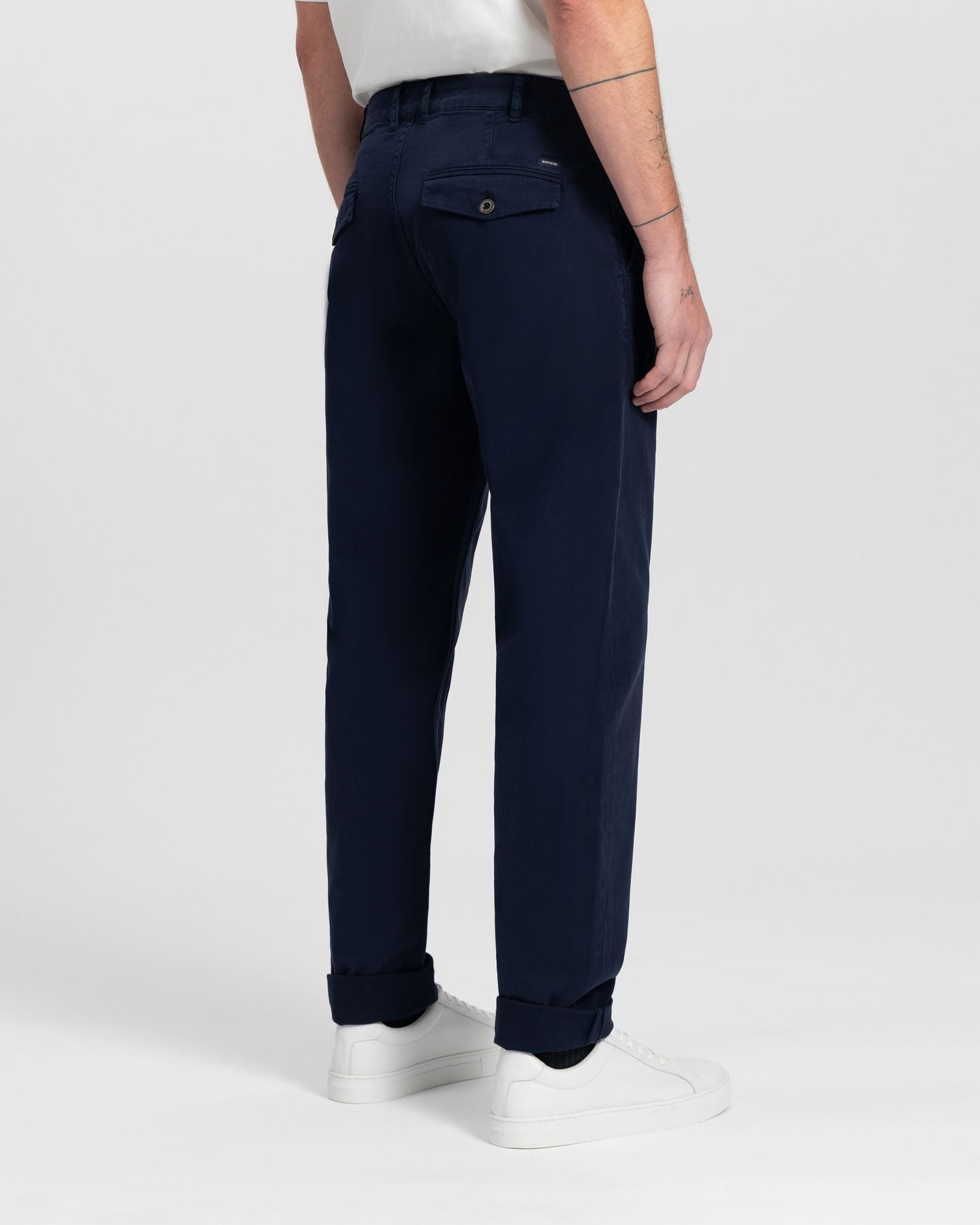 Darren Chino in dark navy