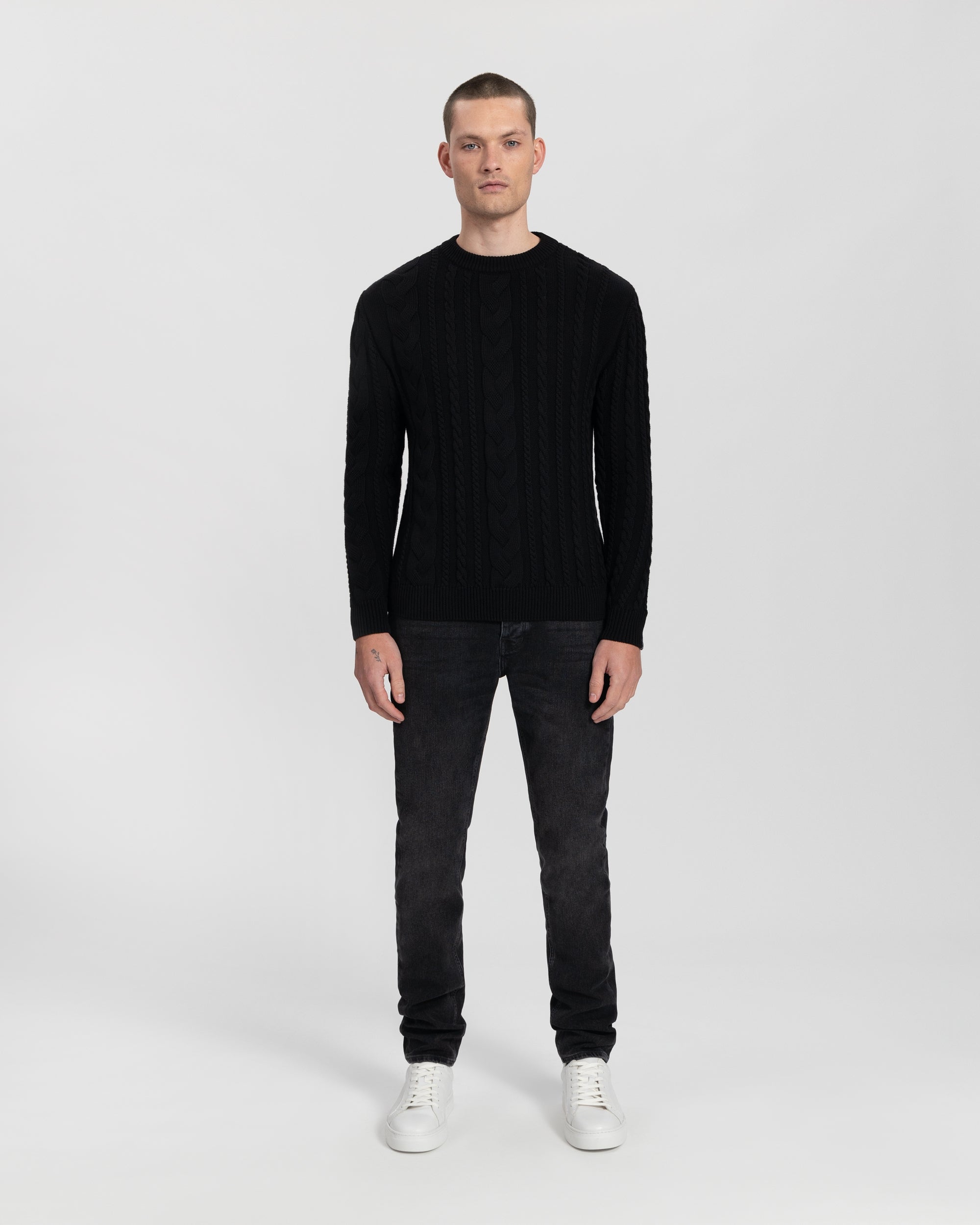 Jim Regular Slim Jeans – Vintage Black