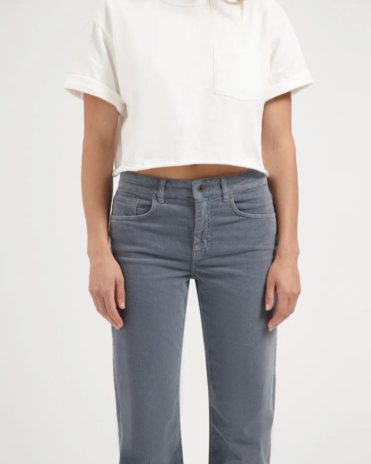 Lena Loose Corduroy Cloud Blue