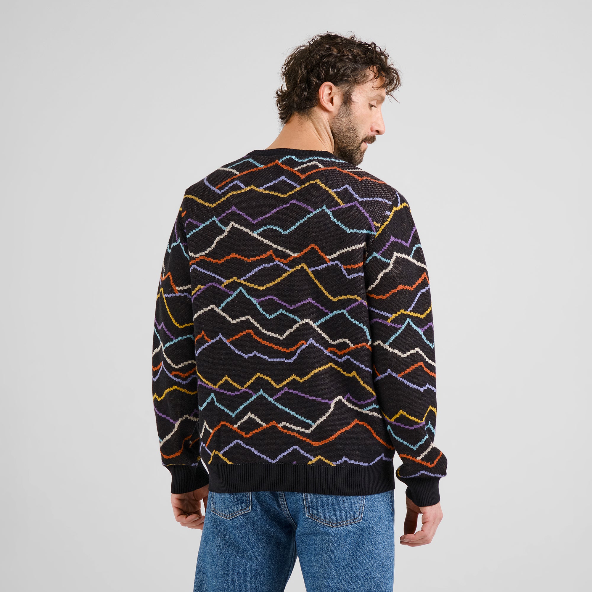 Sweater Mora Line Mountain AOP