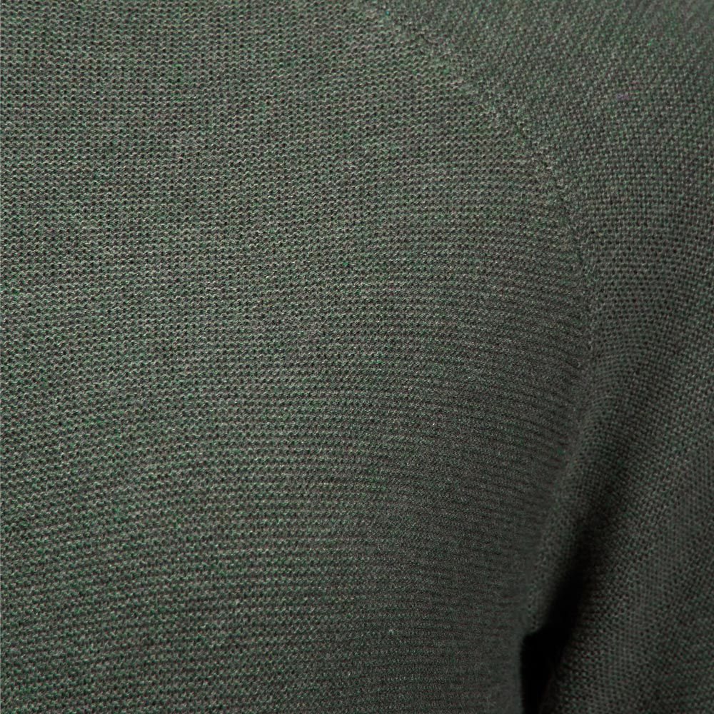 MOTOR in Dark Green – A-Linien Kleid aus 100% Biobaumwolle