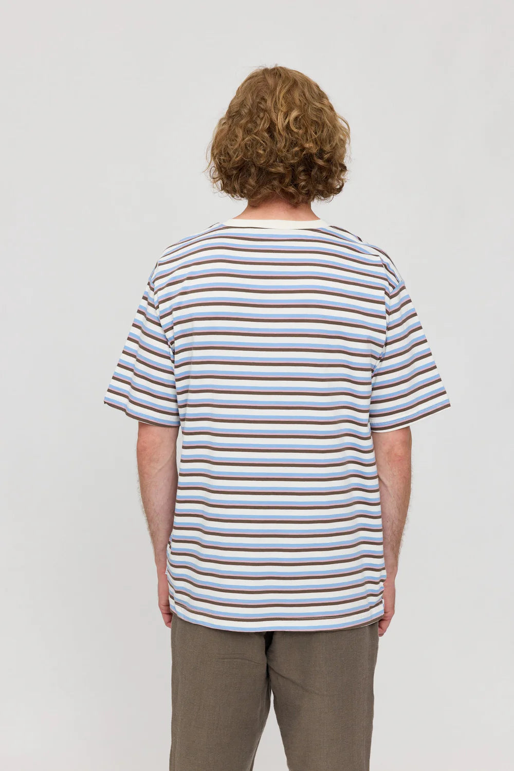 T-SHIRT FINE STRIPED T