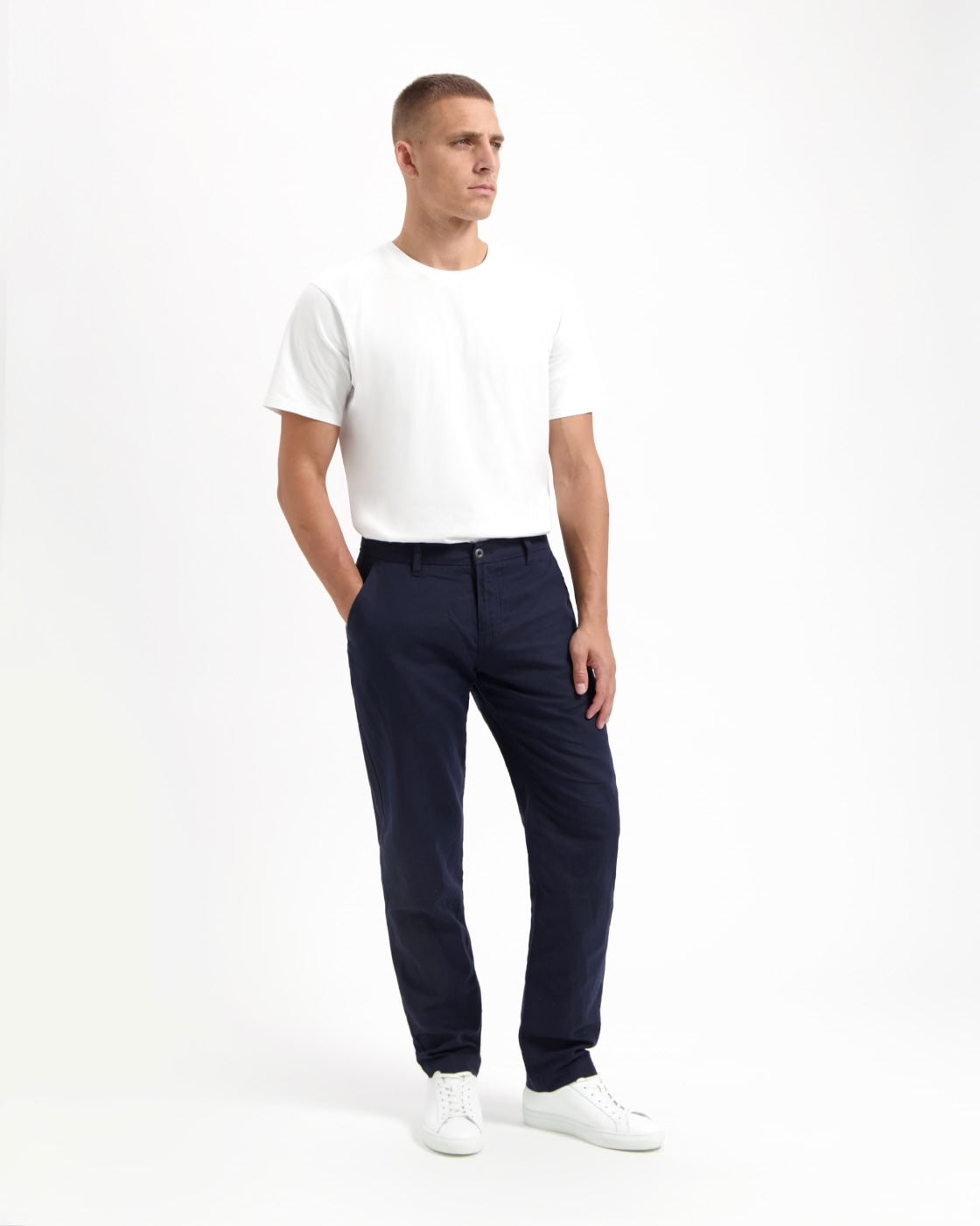 DARREN CHINO LINEN HOSE