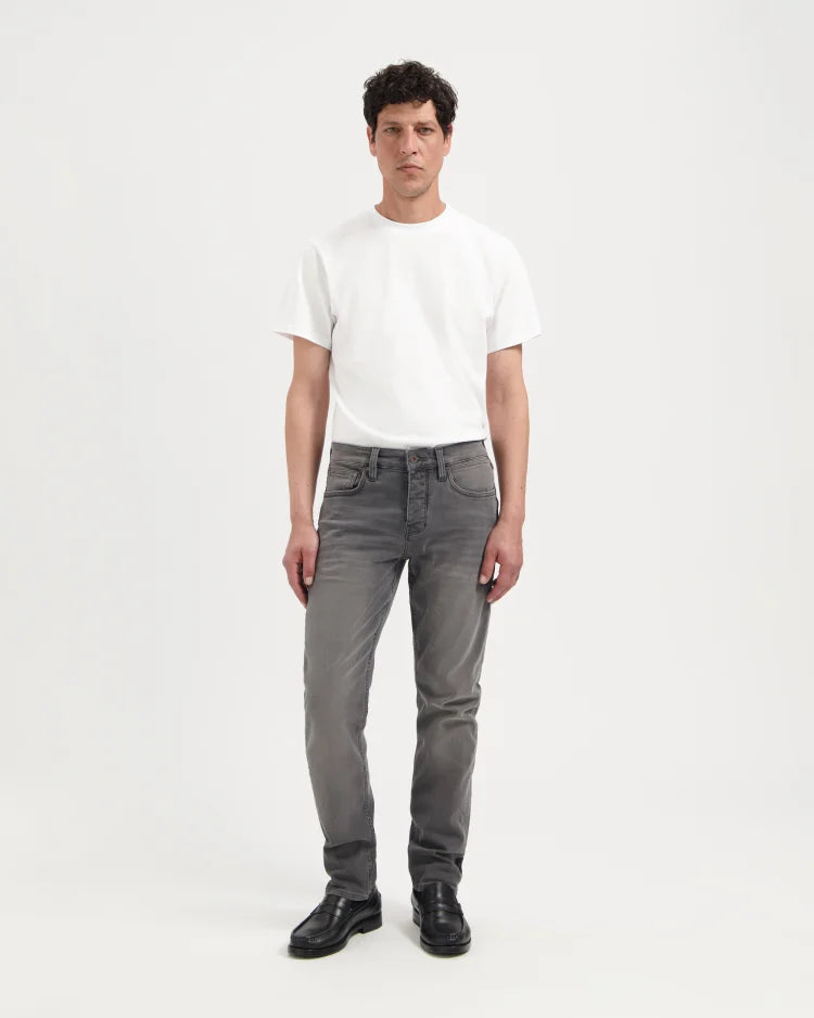 Jim Regular Slim Stone Grey