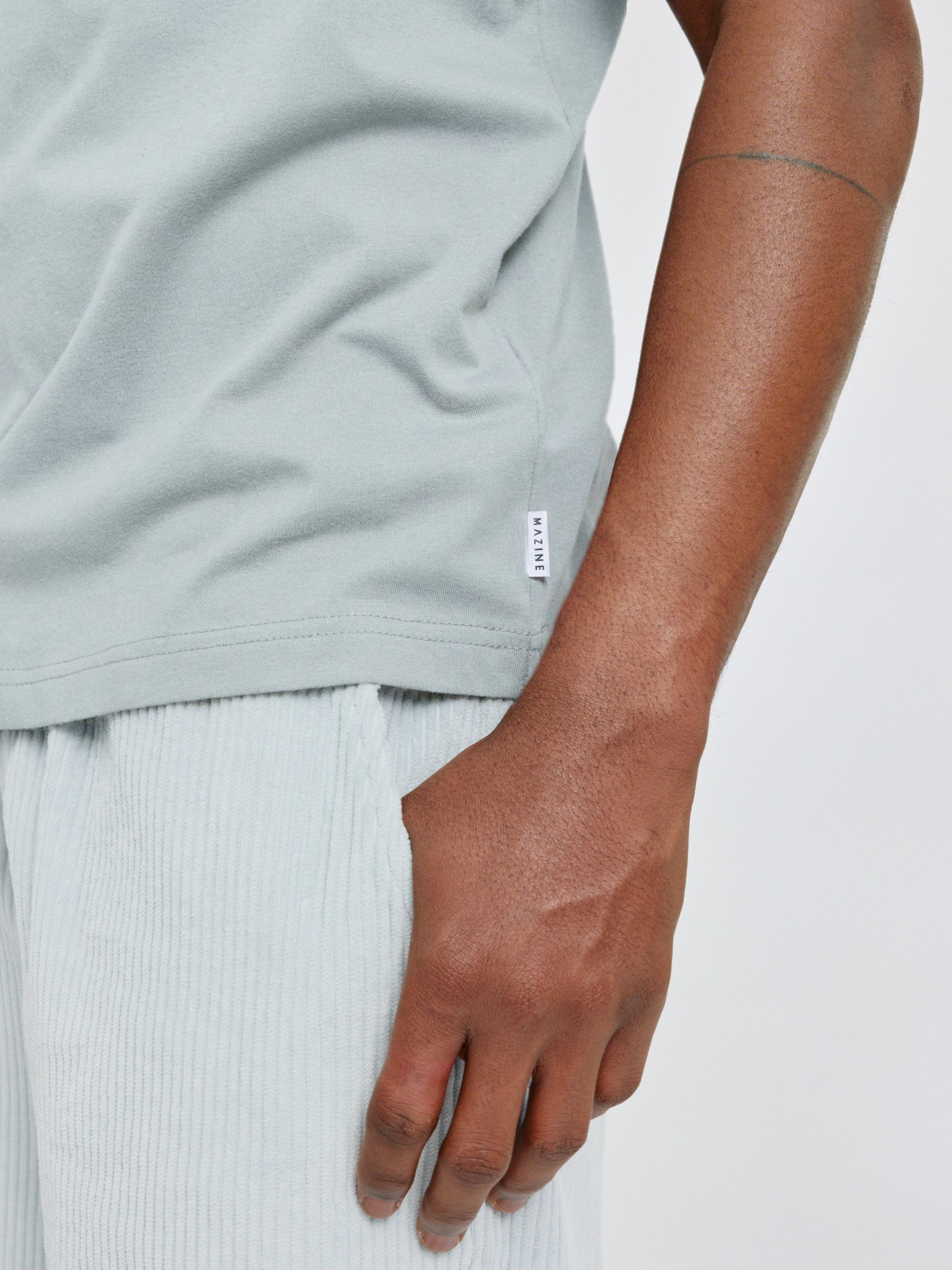 T-Shirt aus Bio-Baumwolle (GOTS) mit Brusttasche