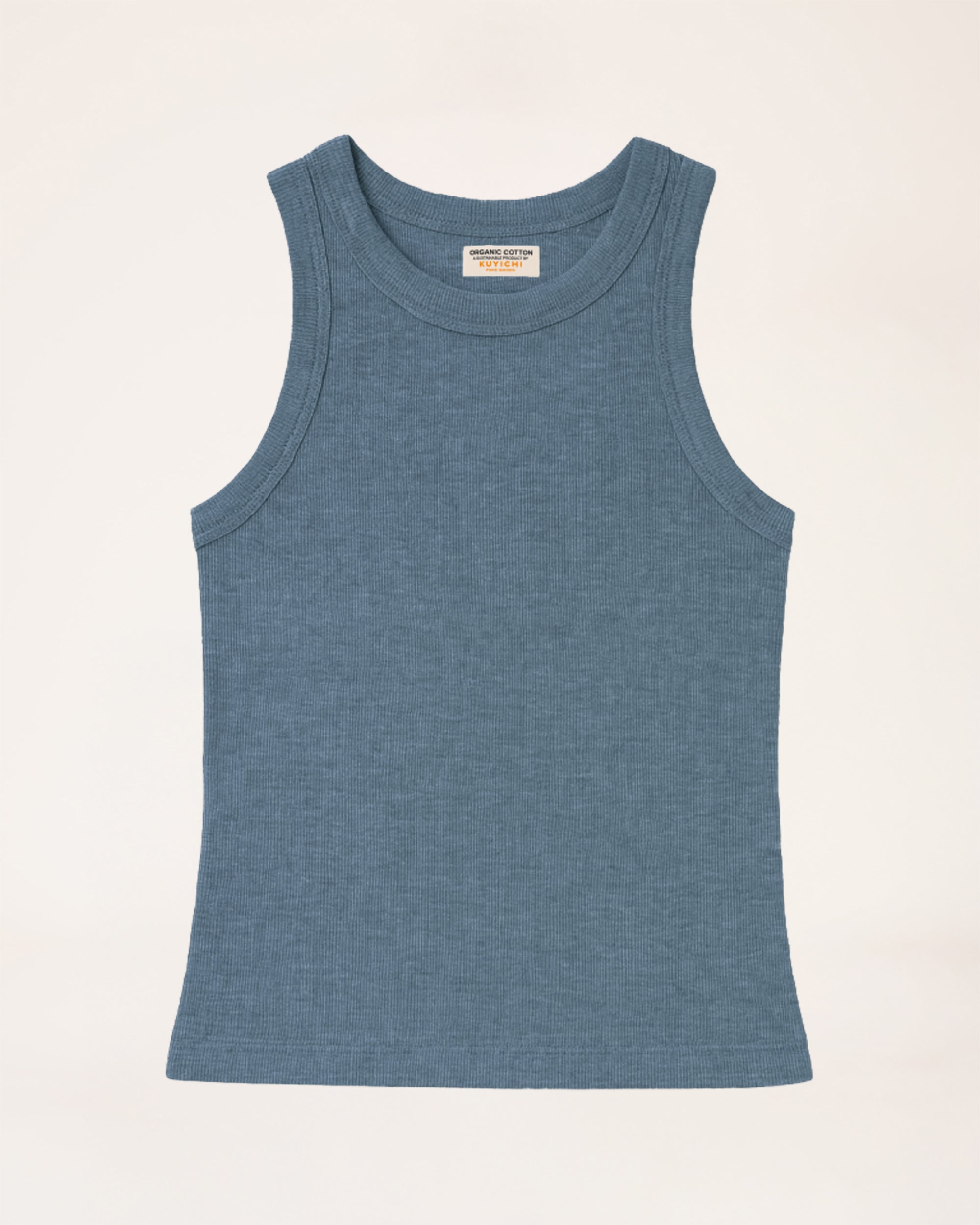 Romy Rib Tanktop - Vintage Grey