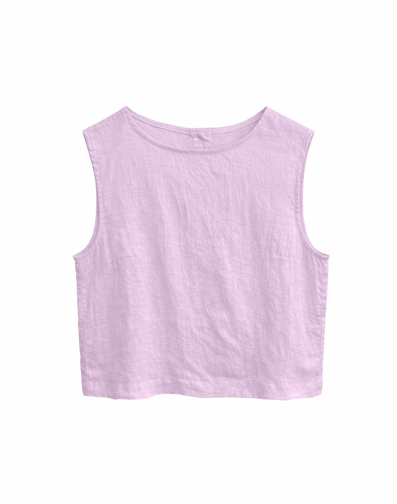 Sleeveless Linen Top – Leichtes Top aus 100 % Leinen