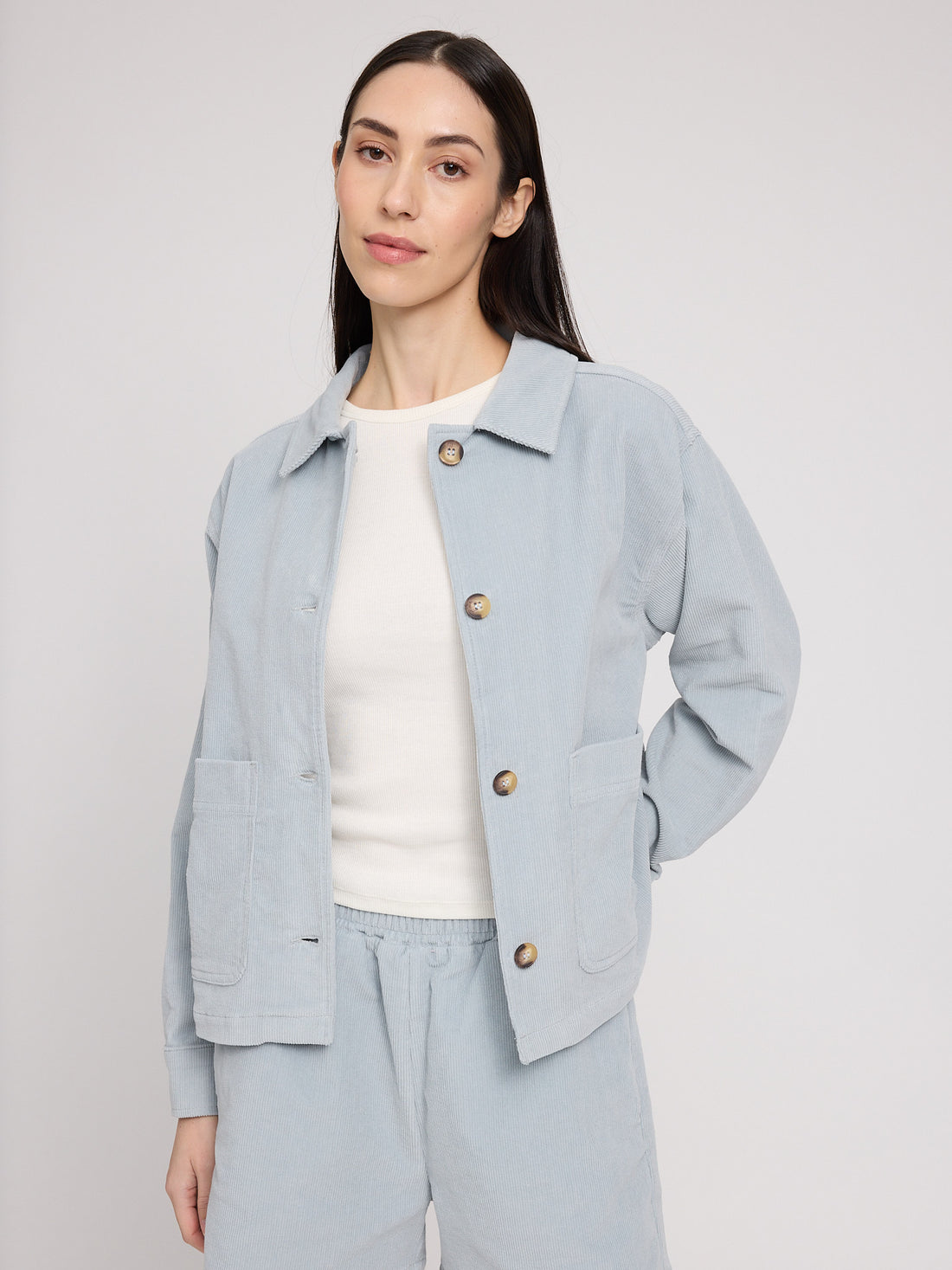 Corduroy Shacket aus Bio-Baumwolle (GOTS)