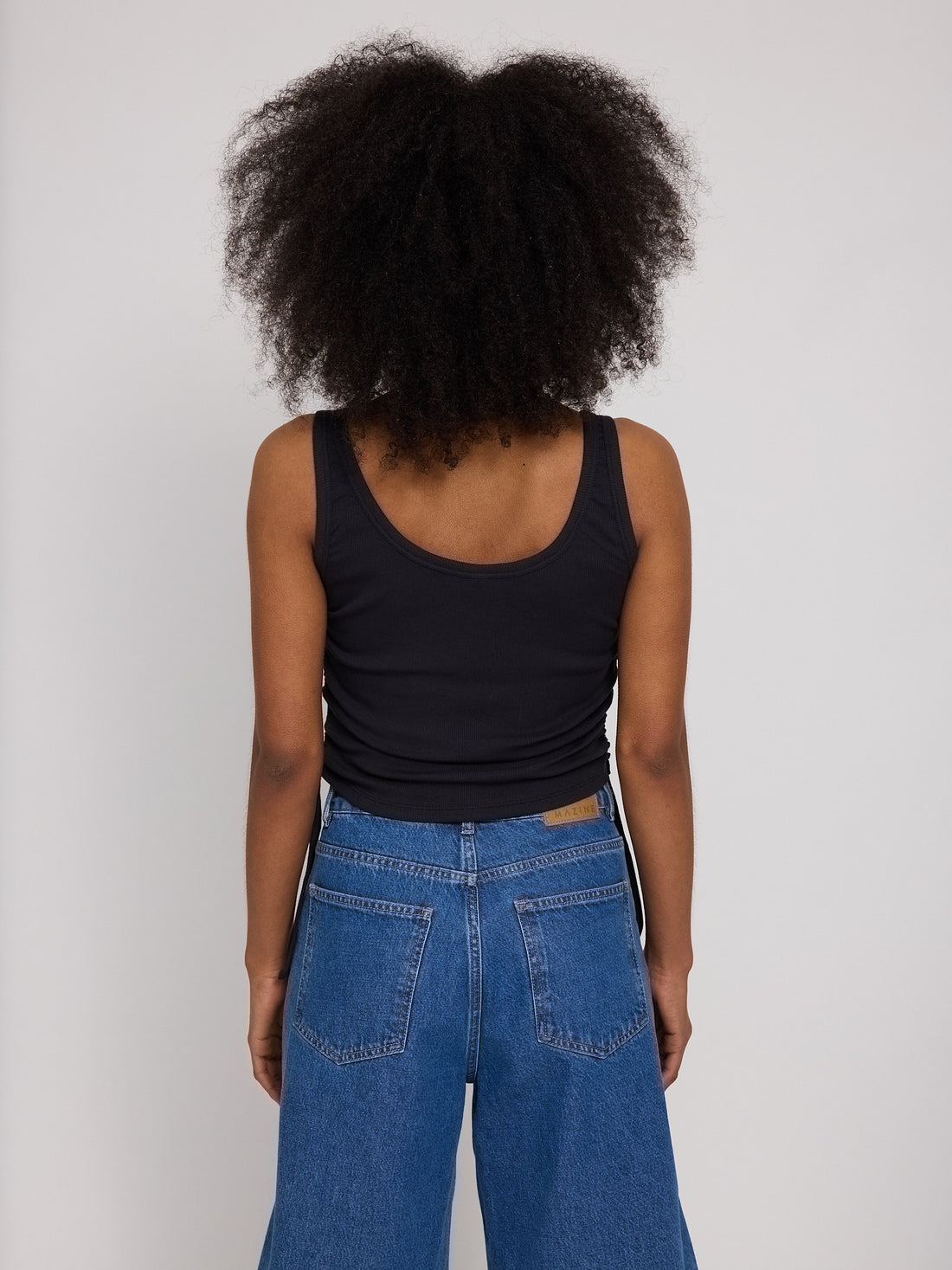 Tie Detail T-Shirt aus Bio-Baumwolle (GOTS)