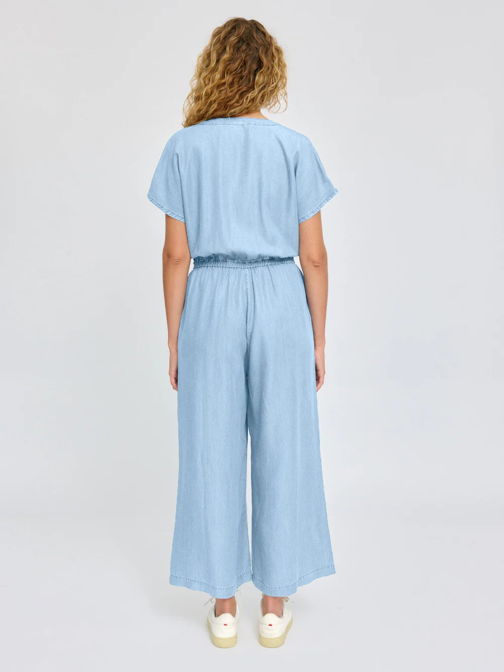 Wide Leg Tencel Jumpsuit (Damen)