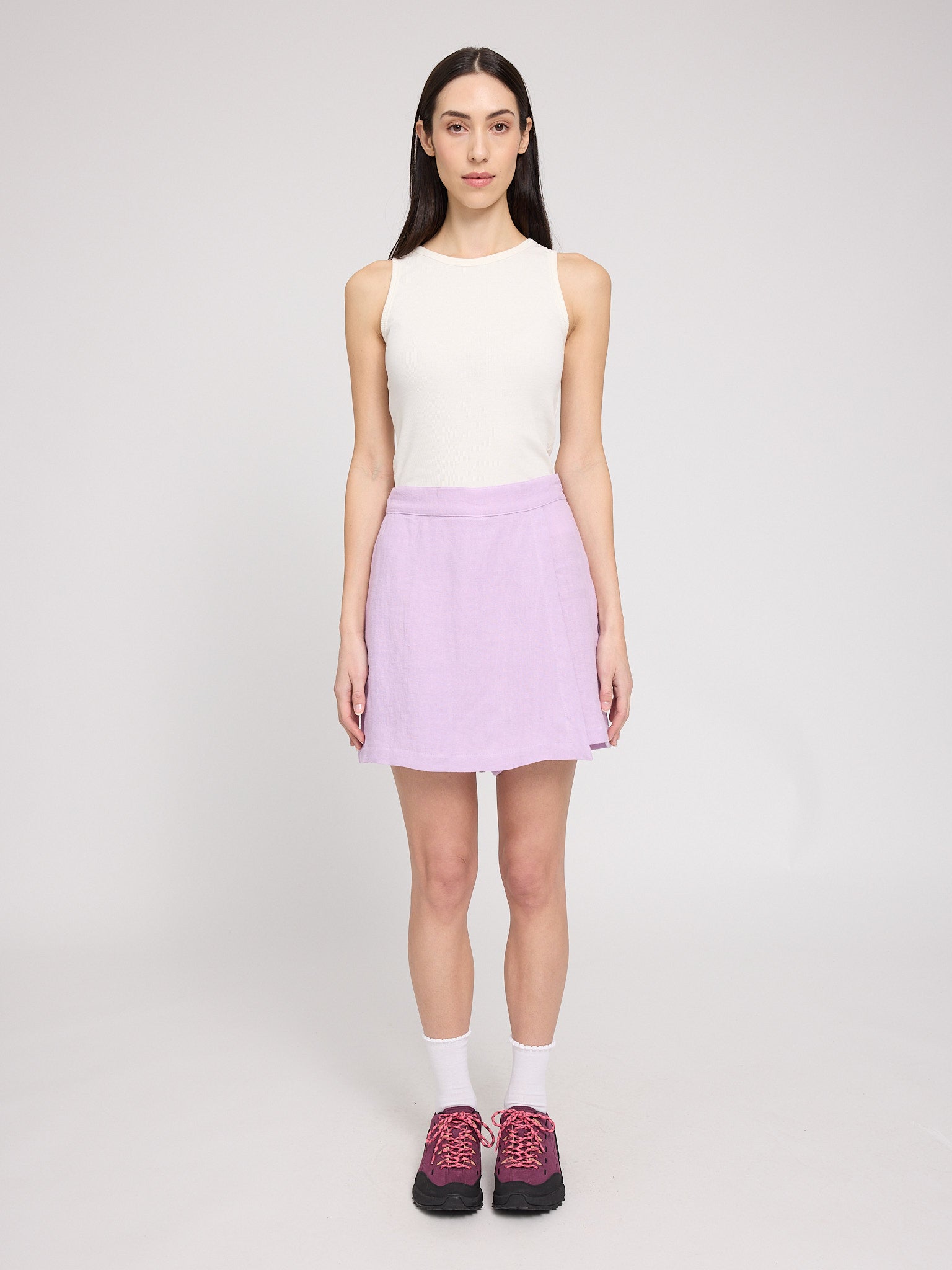 Linen Skort – Rock & Shorts in einem aus Leinen