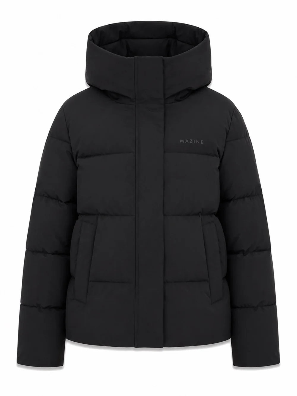 Mazine Basic Puffer Jacket – black
