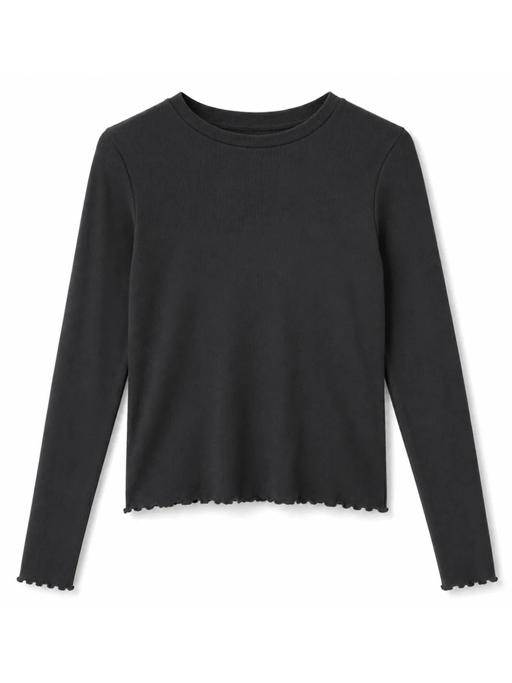Mazine Babylock Hems Longsleeve – black