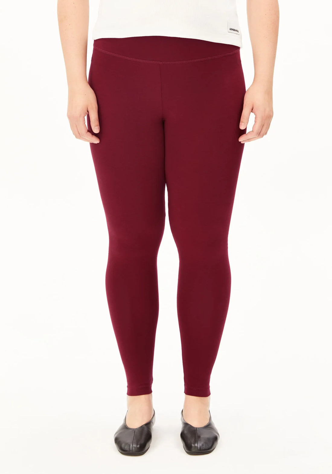 Faribaa Leggings – Velvet Red
