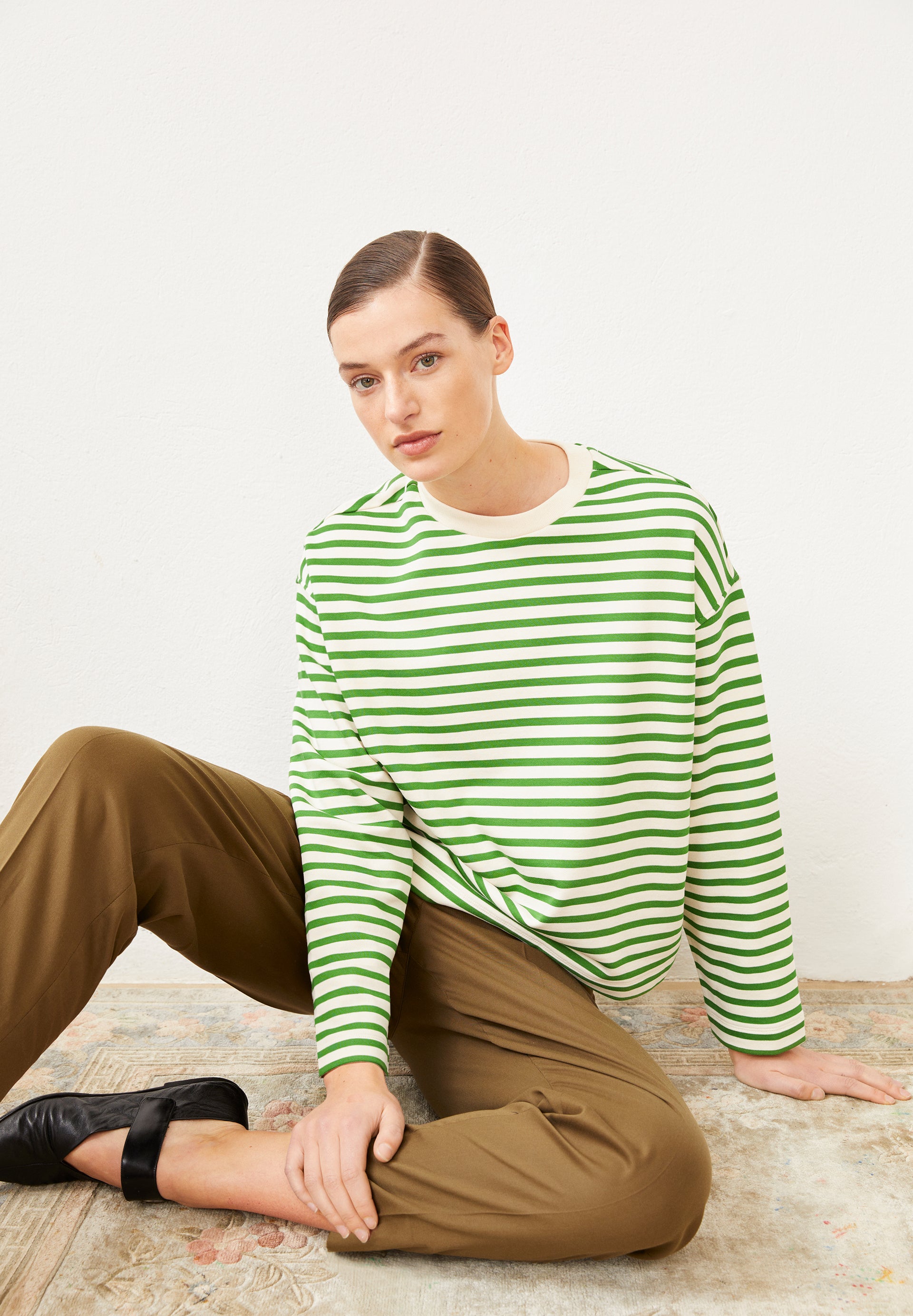 SWEATSHIRT FRANKAA MAARLEN STRIPE