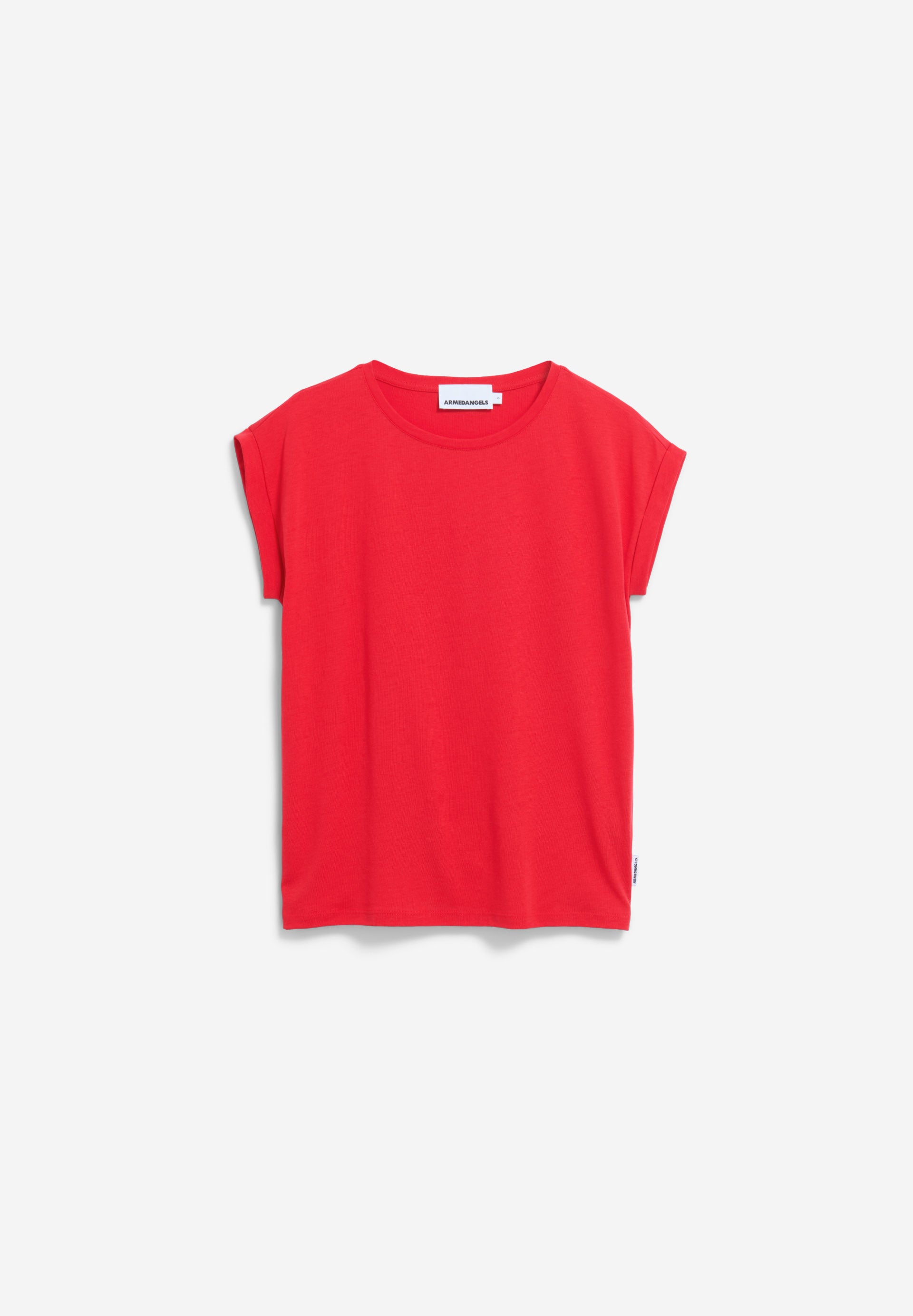 JILAANA T-SHIRT aus TENCEL™ & Bio-Baumwolle – Regular Fit