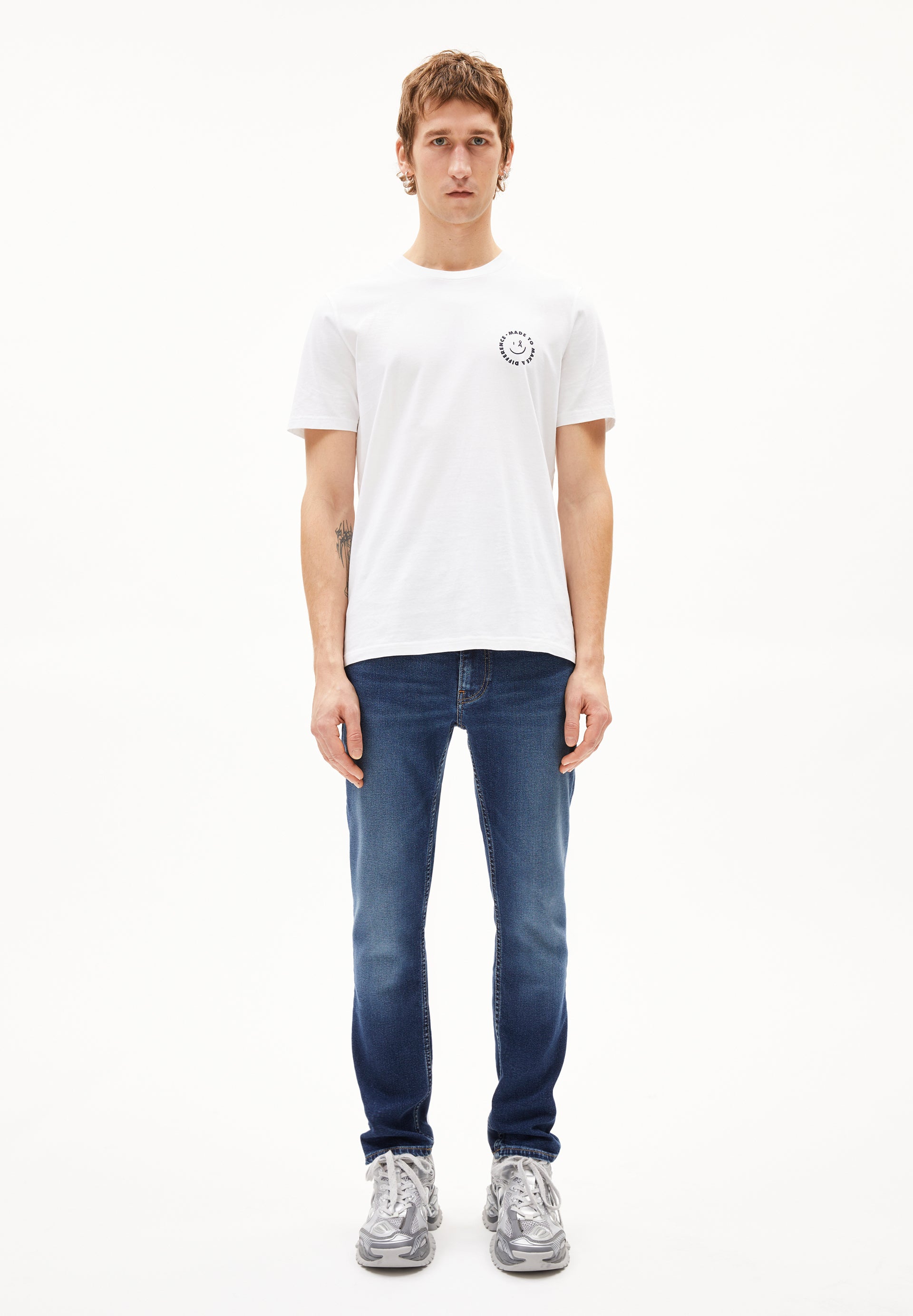 IAAN SLIM JEANS recycelter Baumwoll-Mix Comfort Stretch