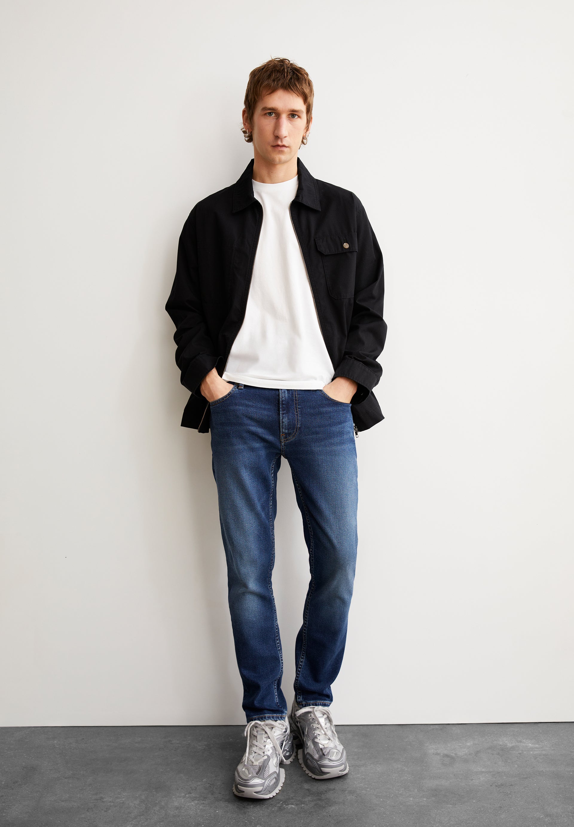 IAAN SLIM JEANS recycelter Baumwoll-Mix Comfort Stretch
