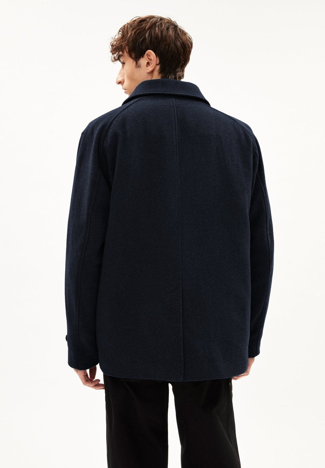 PEAAT – Outerwear Coat Solid in night sky
