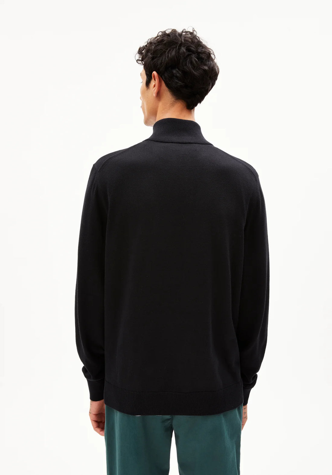 FAABES HALF ZIP KNIT SWEATER