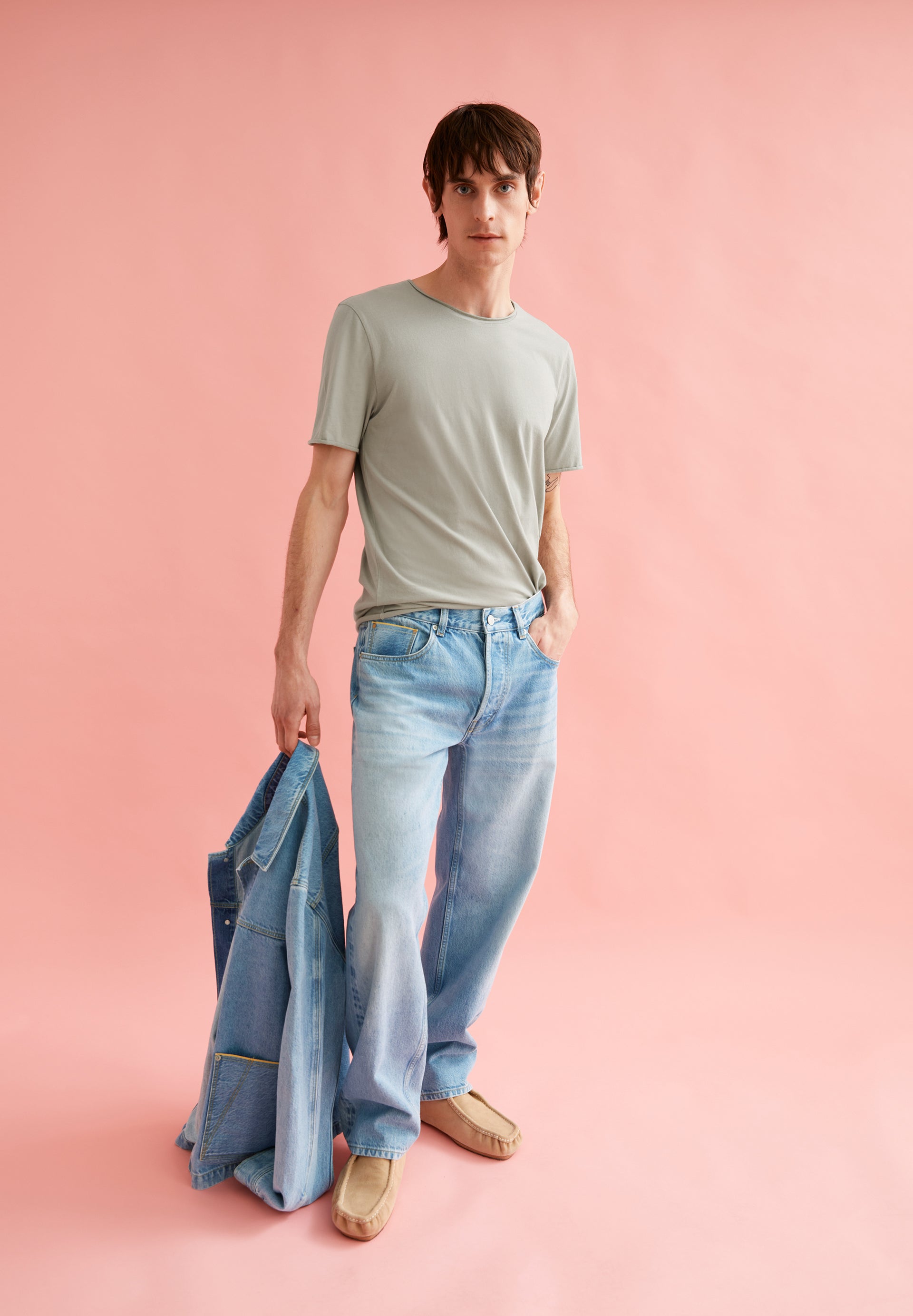 T-SHIRT JAMES BRUSHED