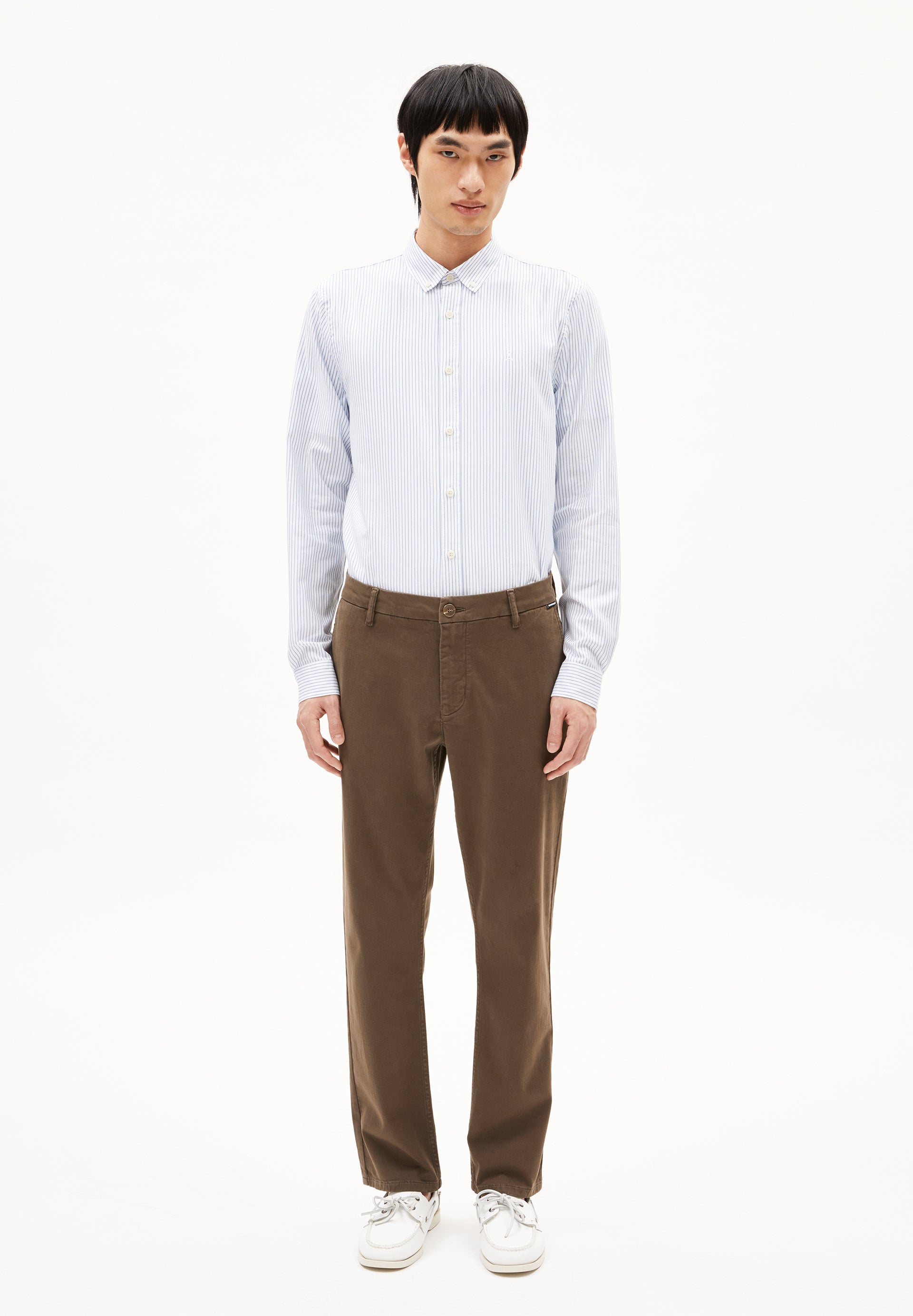 AASTER CHINO PANT Chino Hose aus Bio-Baumwoll Mix