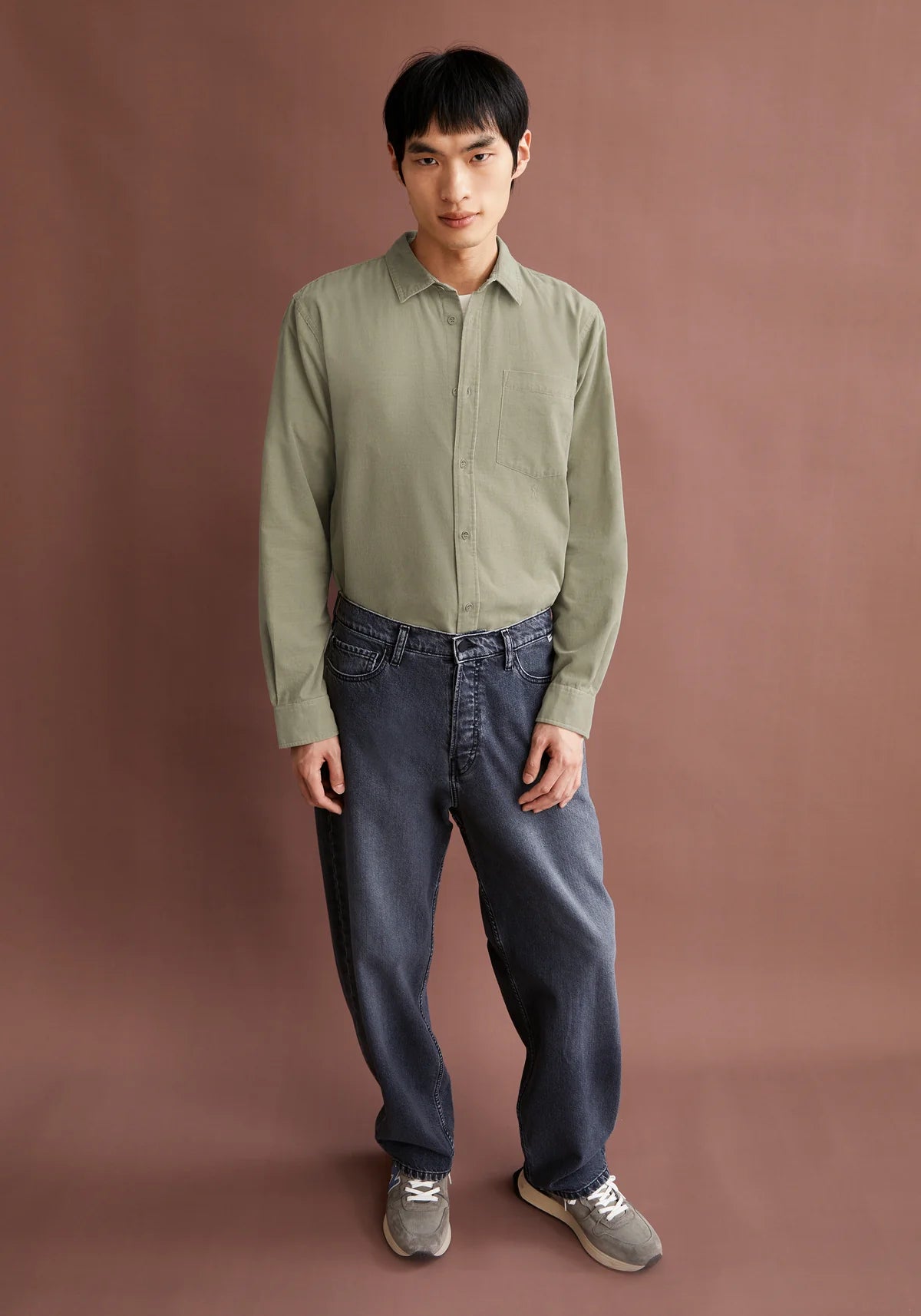 SAAMY Hemd langarm Solid