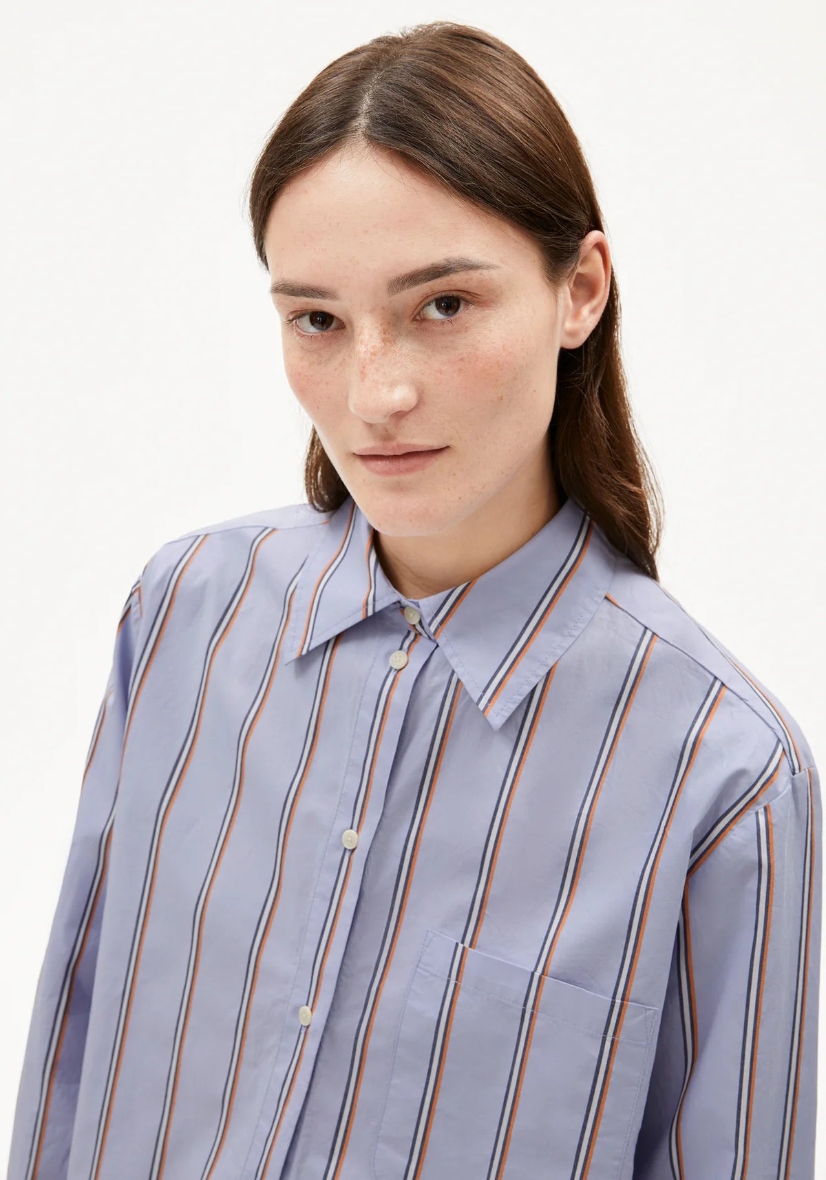 HALIAA STRIPED Bluse langarm Streifen