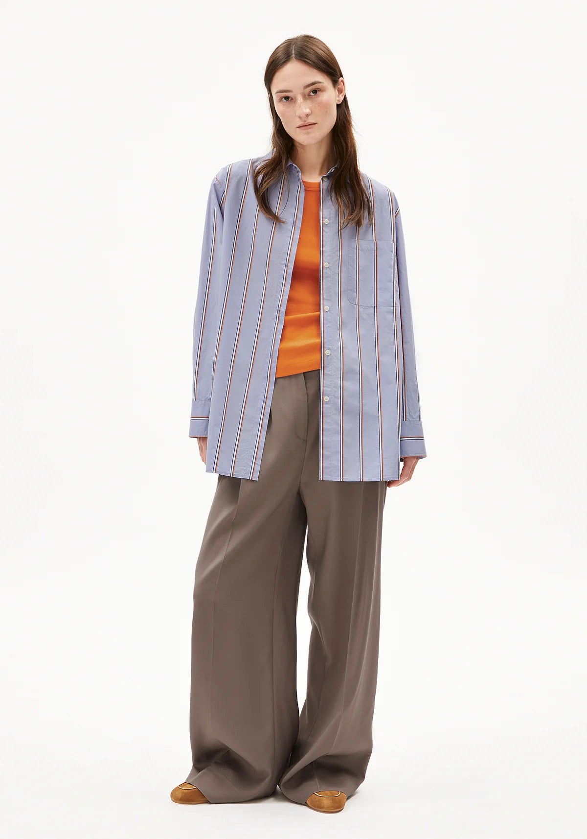 HALIAA STRIPED Bluse langarm Streifen