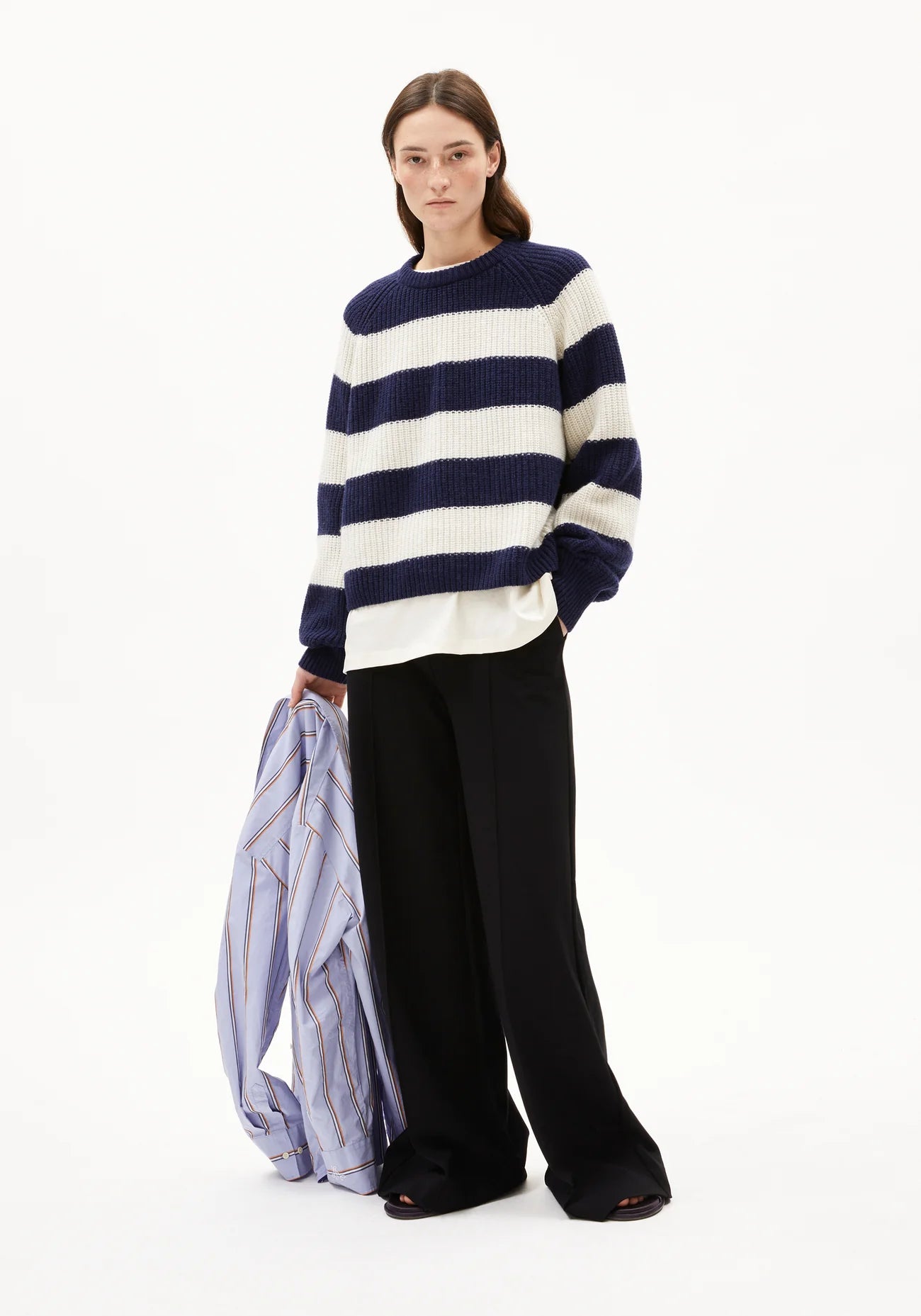 KAAGI STRIPES Pullover aus Bio-Woll Mix