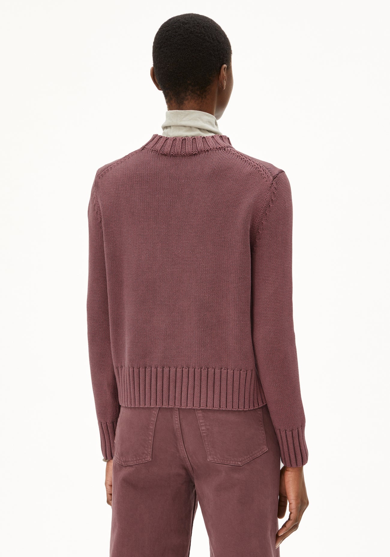 AMALIAAS GMT DYE Strick Pullover Solid