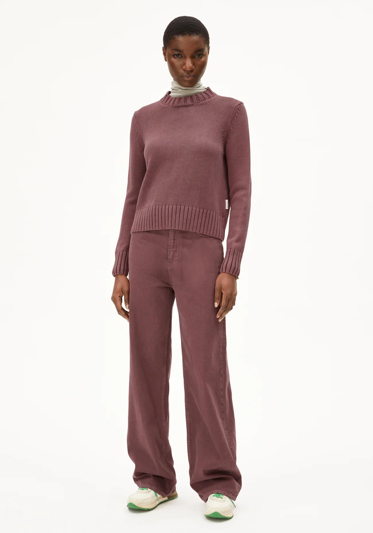AMALIAAS GMT DYE Strick Pullover Solid