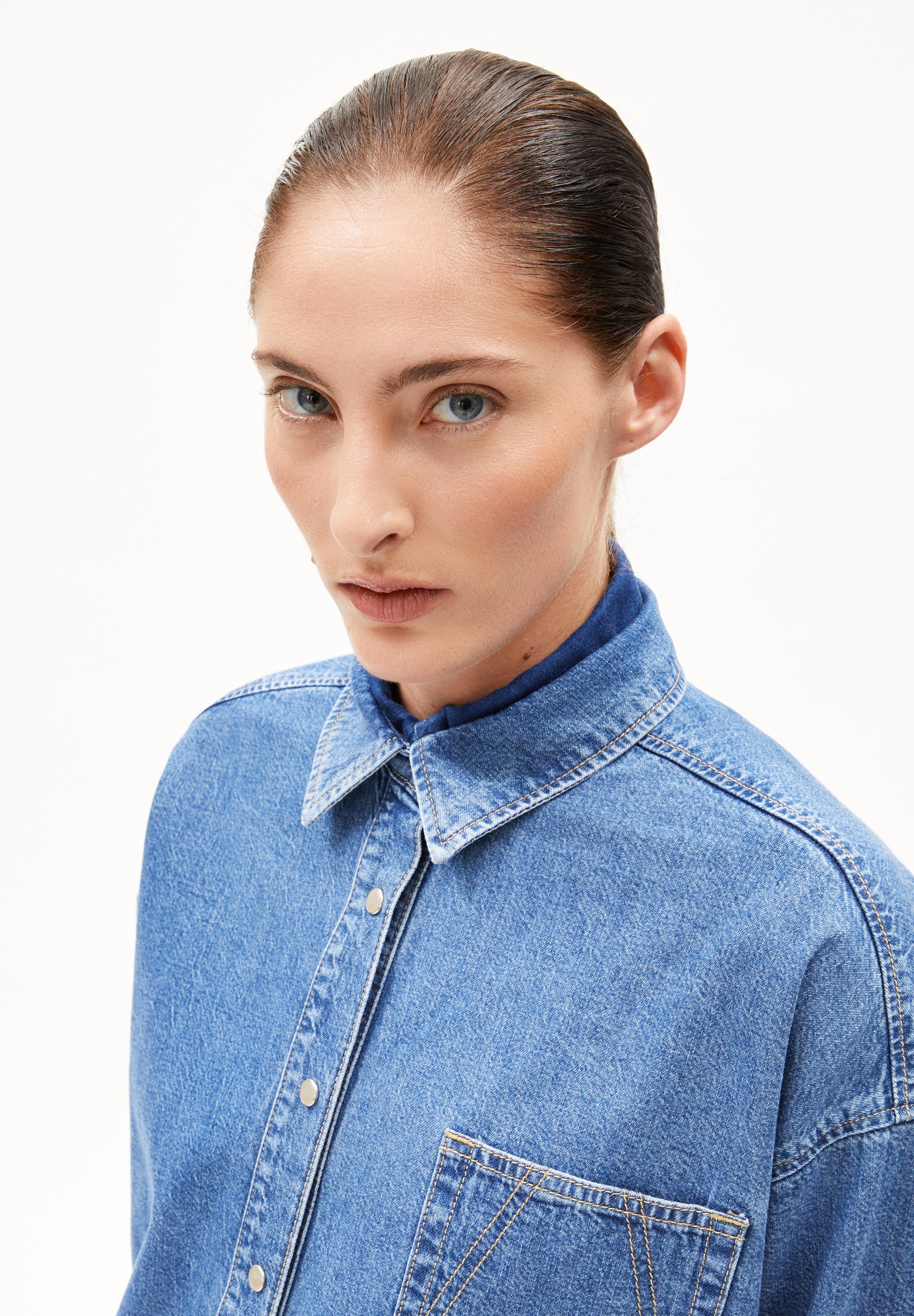 NALAANI Bluse/Jacke langarm Solid
