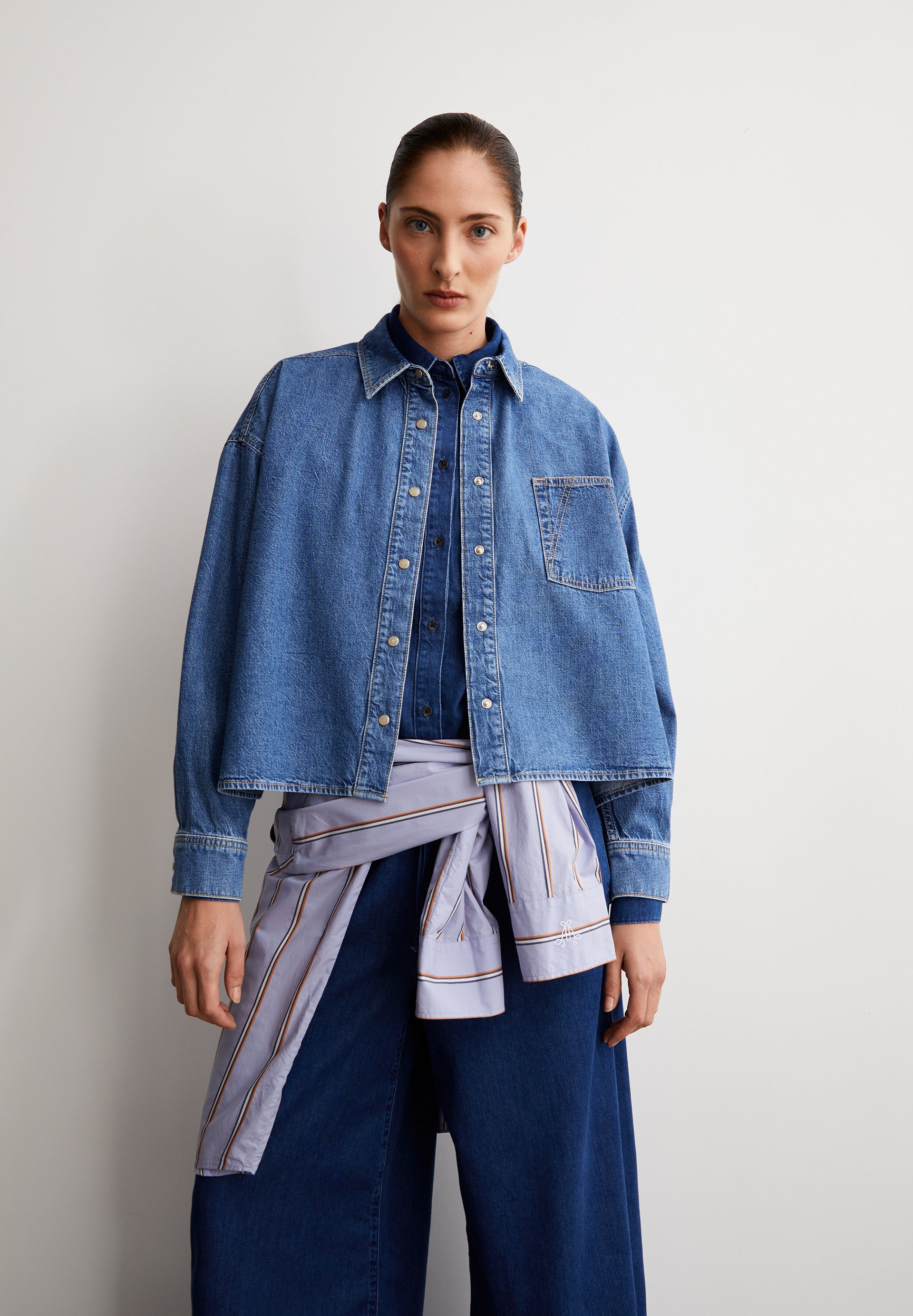 NALAANI Bluse/Jacke langarm Solid