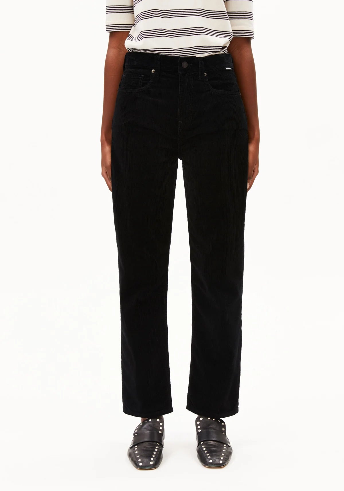 Aaikala High Corduroy Pant – Black