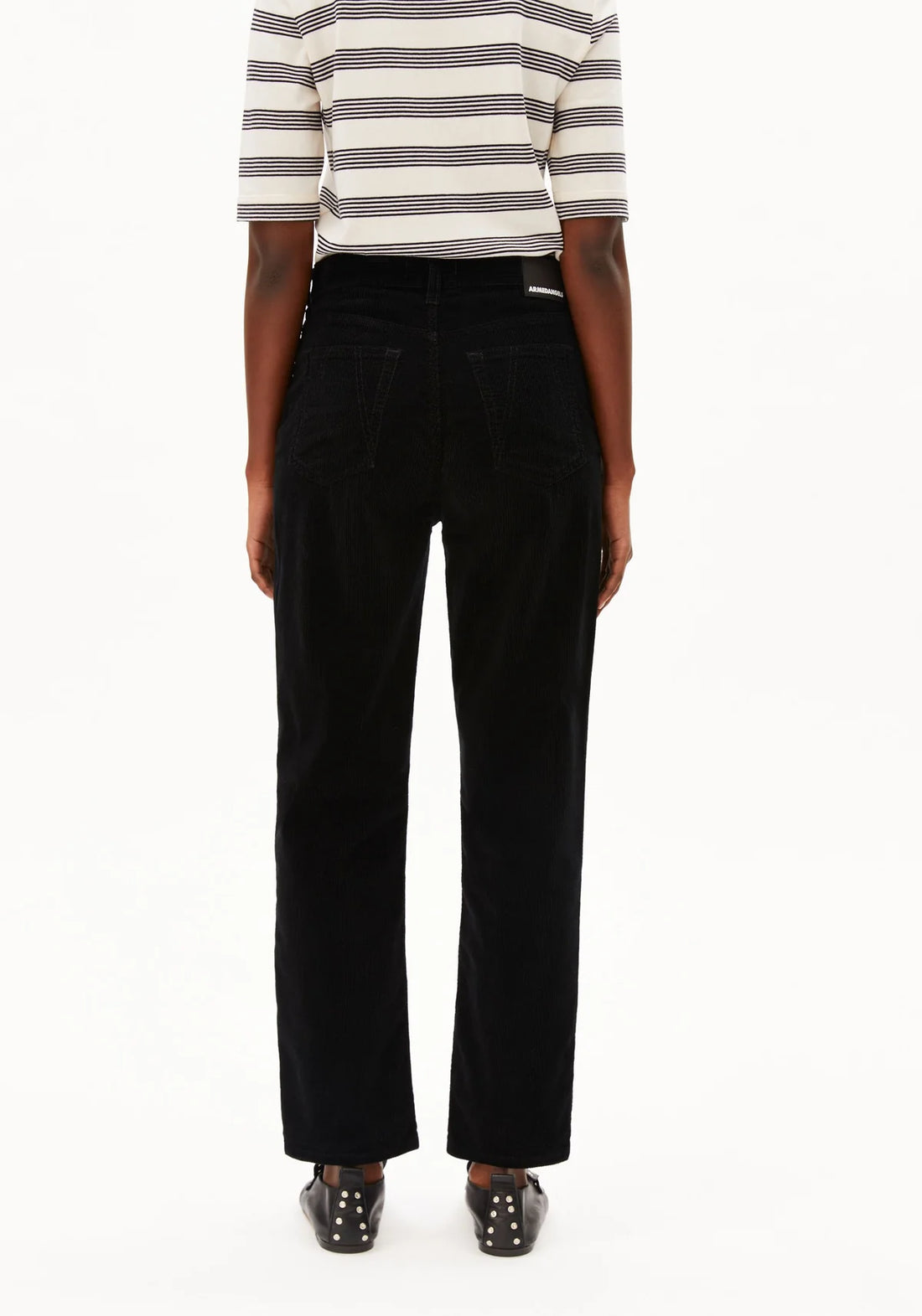 Aaikala High Corduroy Pant – Black