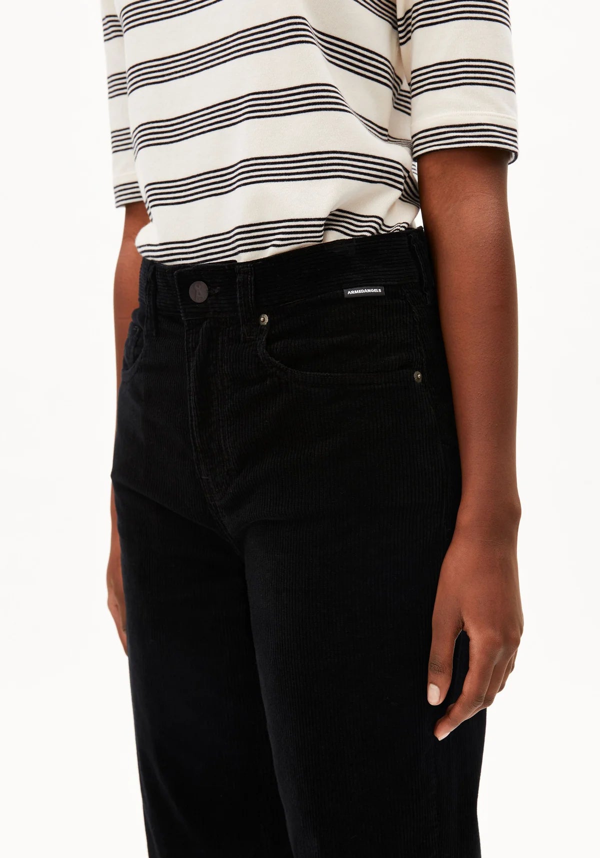 Aaikala High Corduroy Pant – Black