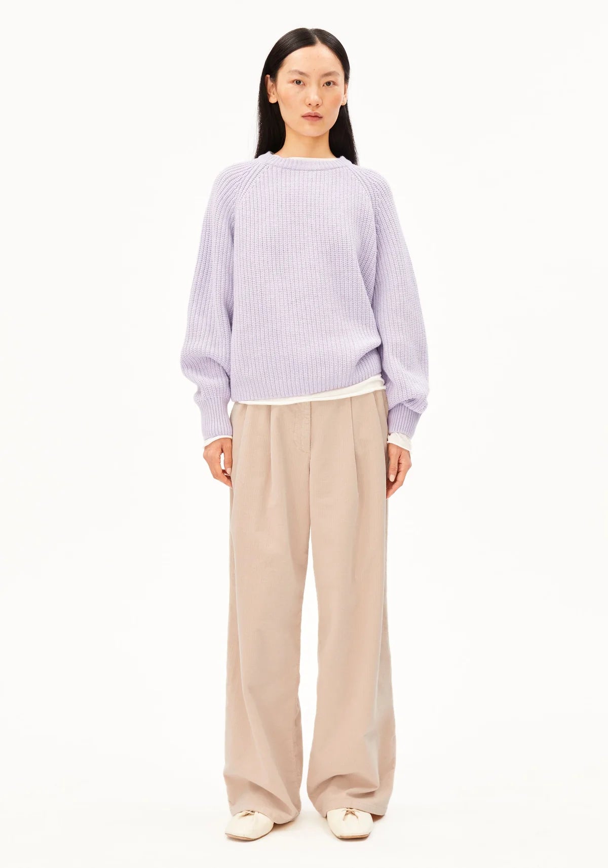 RIB KNIT SWEATER