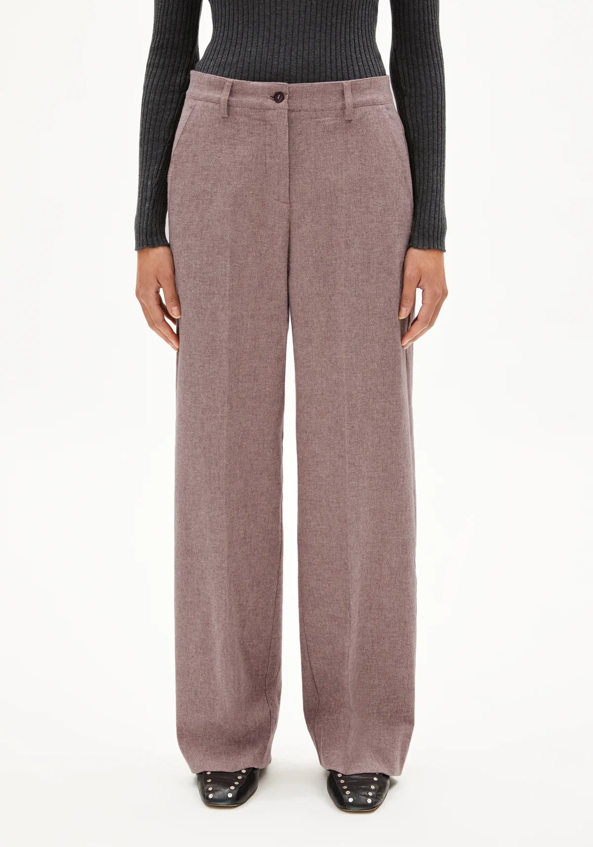 LEANDRAA HANDAAS Webhose aus Bio-Baumwoll Mix