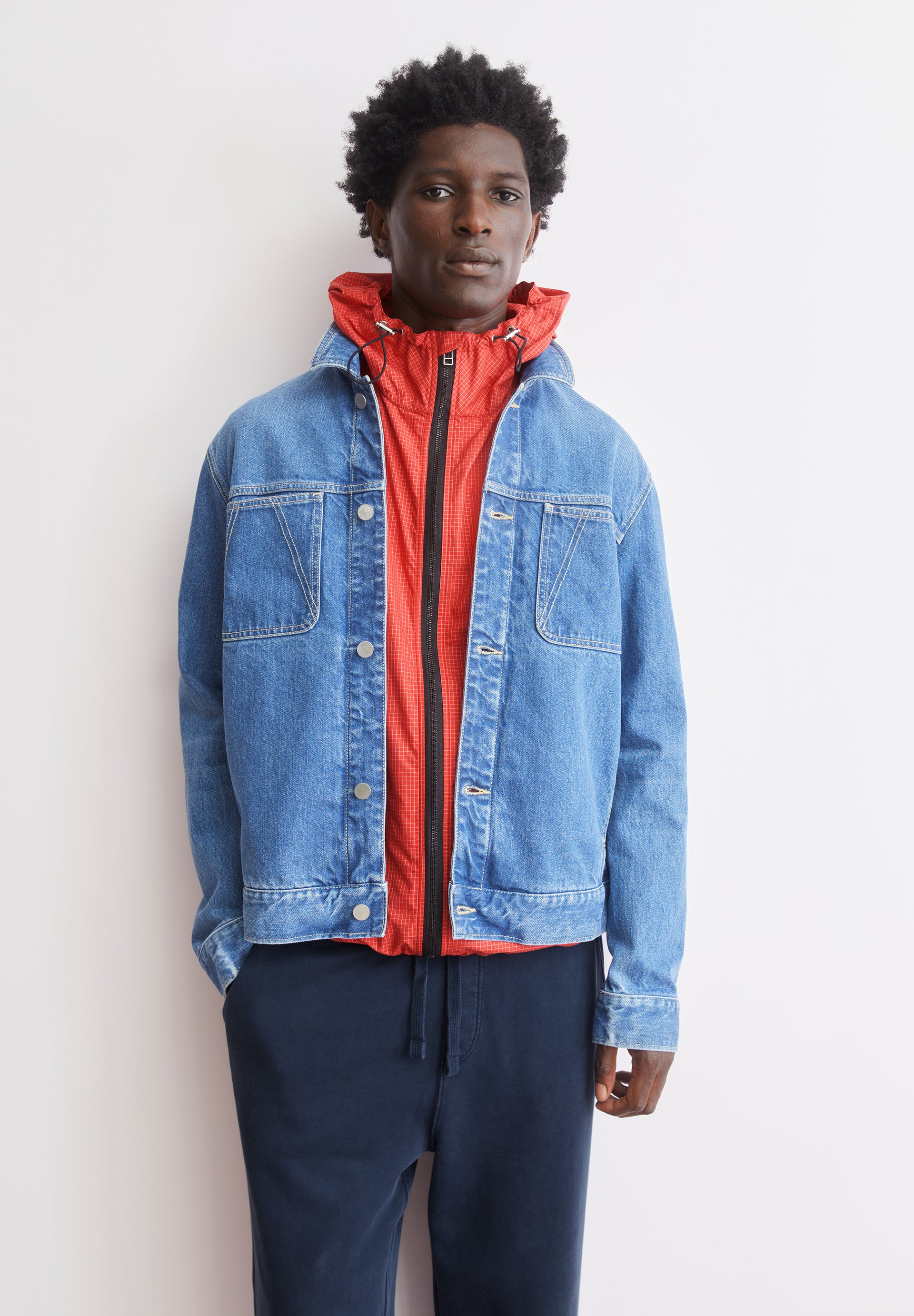 AASHTON JEANSJACKE 100% recycelter Baumwolle