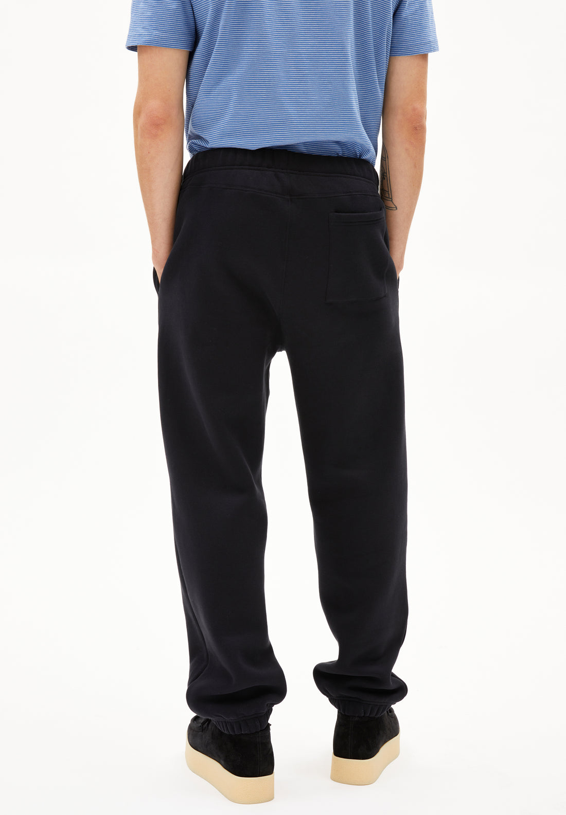 BAASTI FLEECE Hose Sweat Solid balck